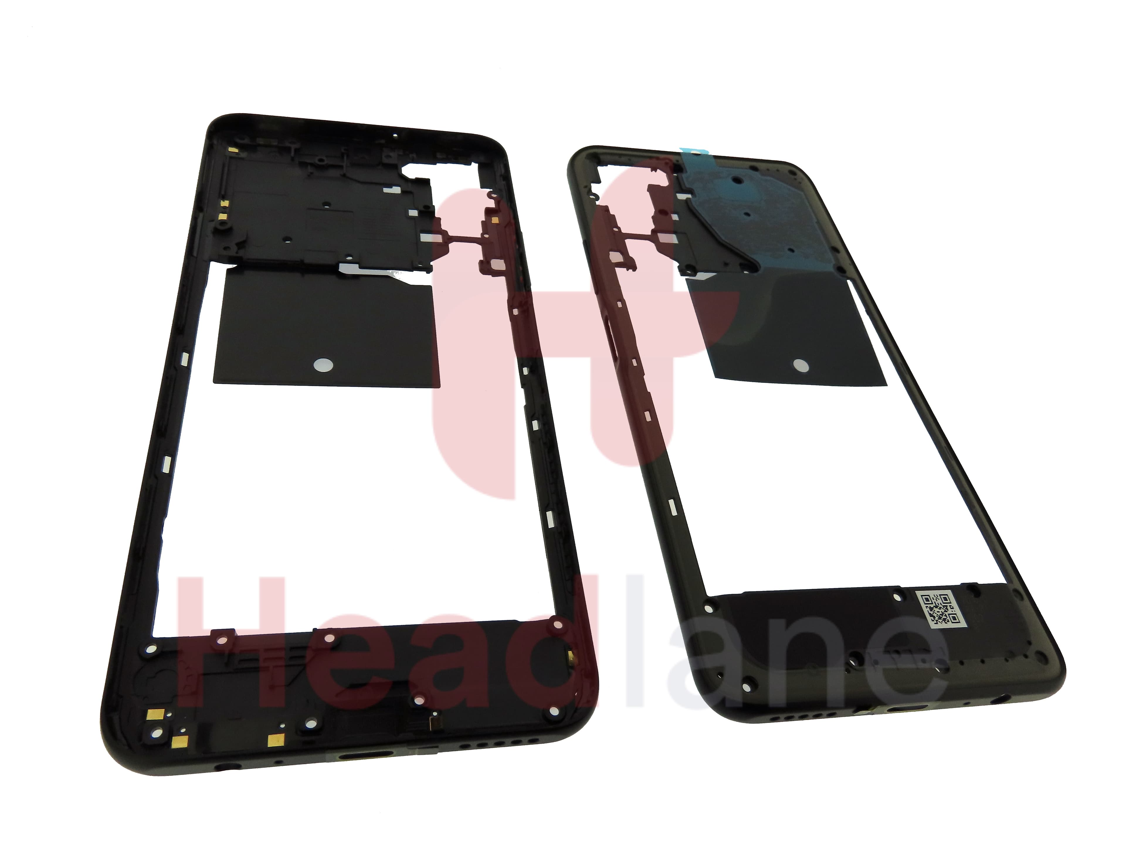Huawei P Smart (2021) Middle Cover / Chassis - Black - view 2