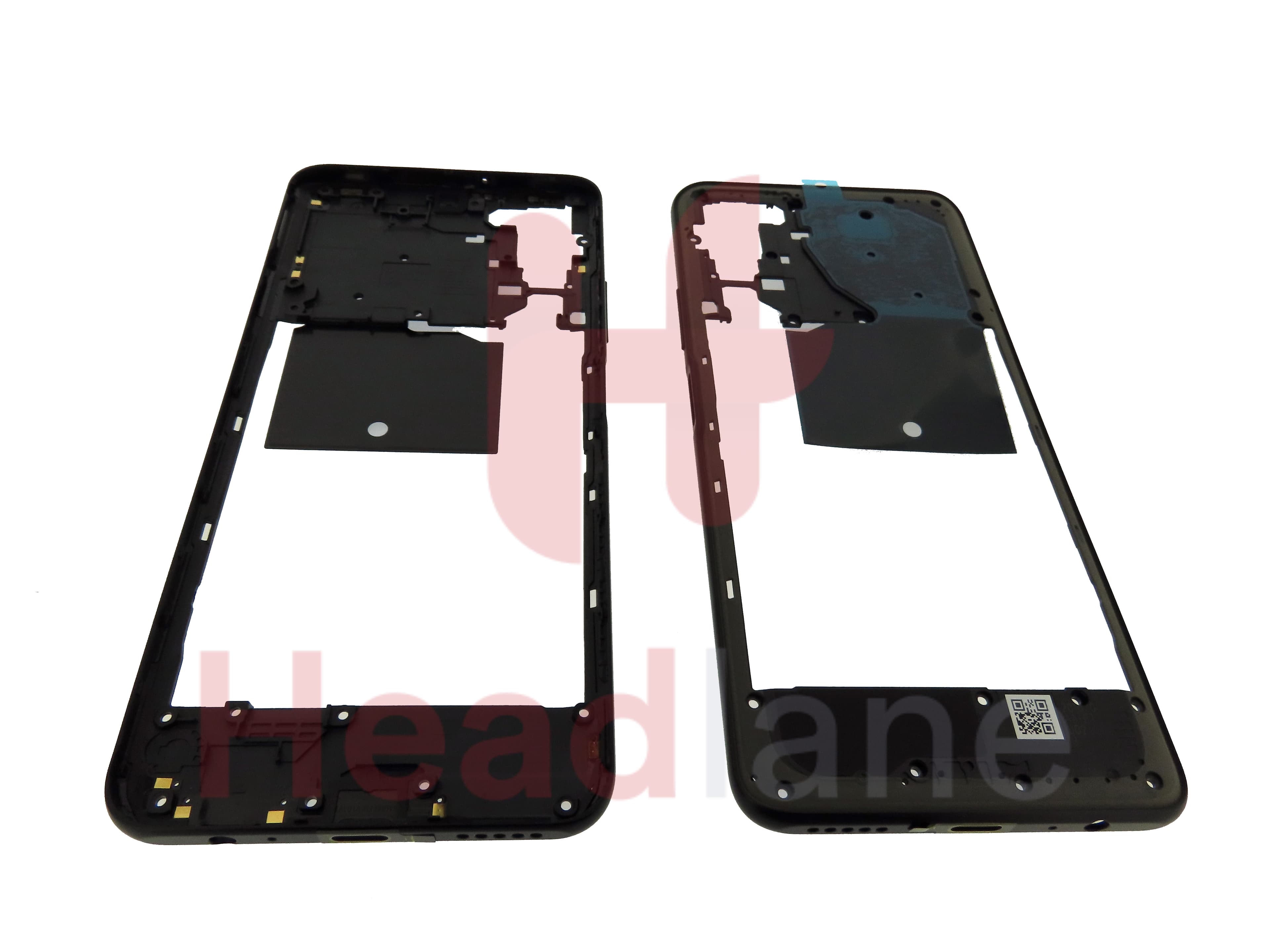 Huawei P Smart (2021) Middle Cover / Chassis - Black - view 3