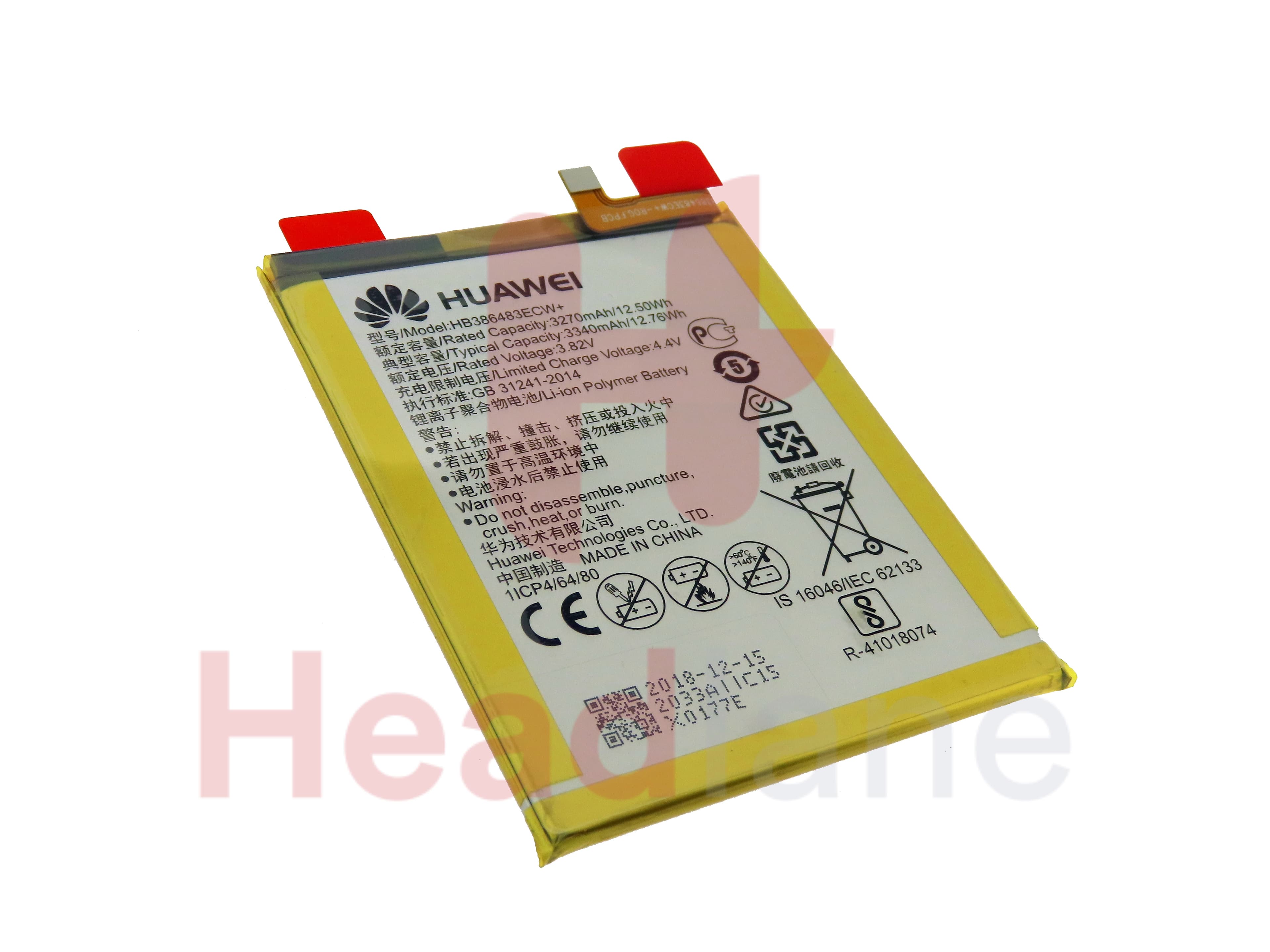 Huawei Honor 6X HB386483ECW 3270mAh Battery 3