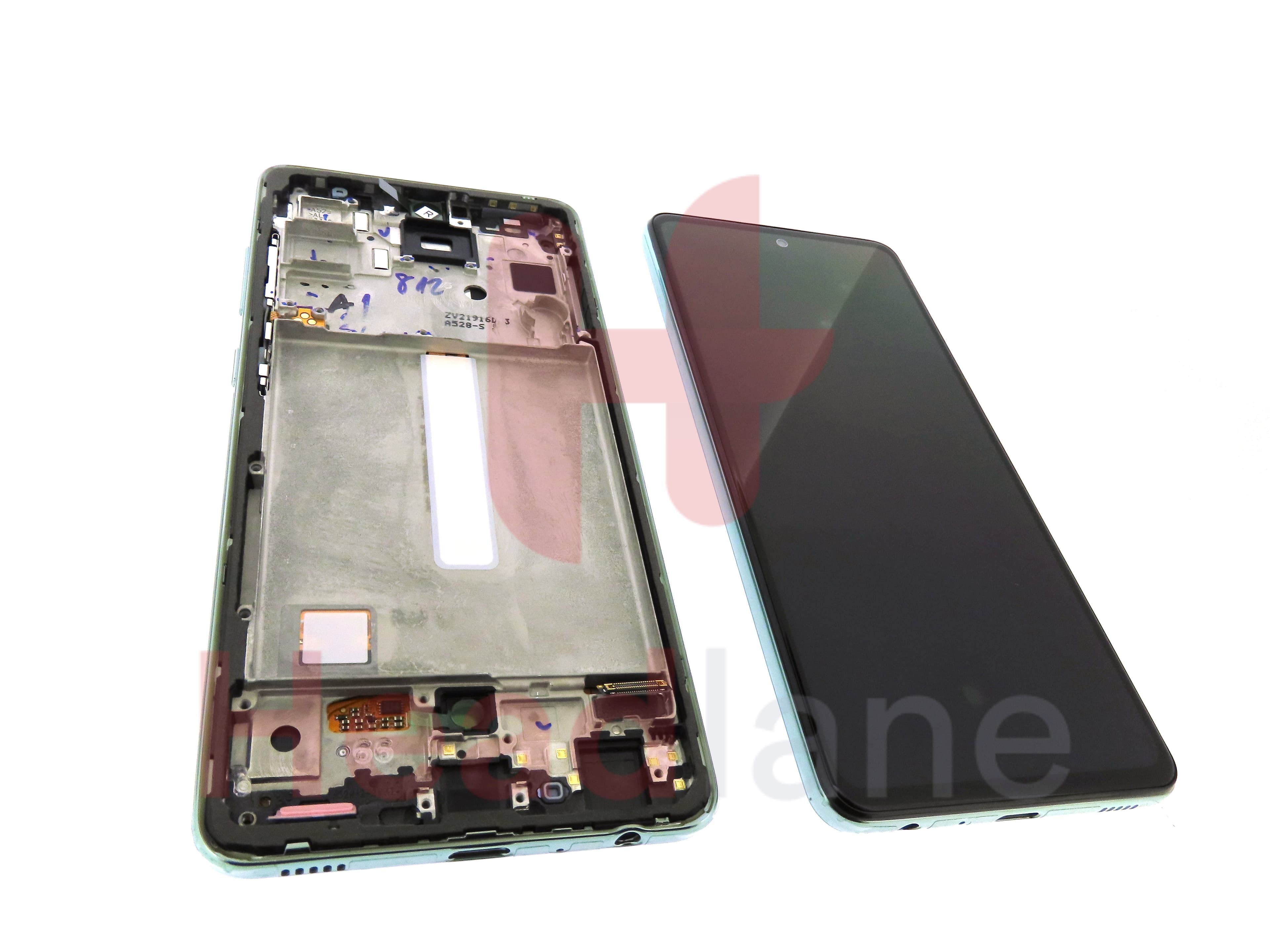 Samsung SM-A528 Galaxy A52s 5G LCD Display / Screen + Touch - Green - view 3