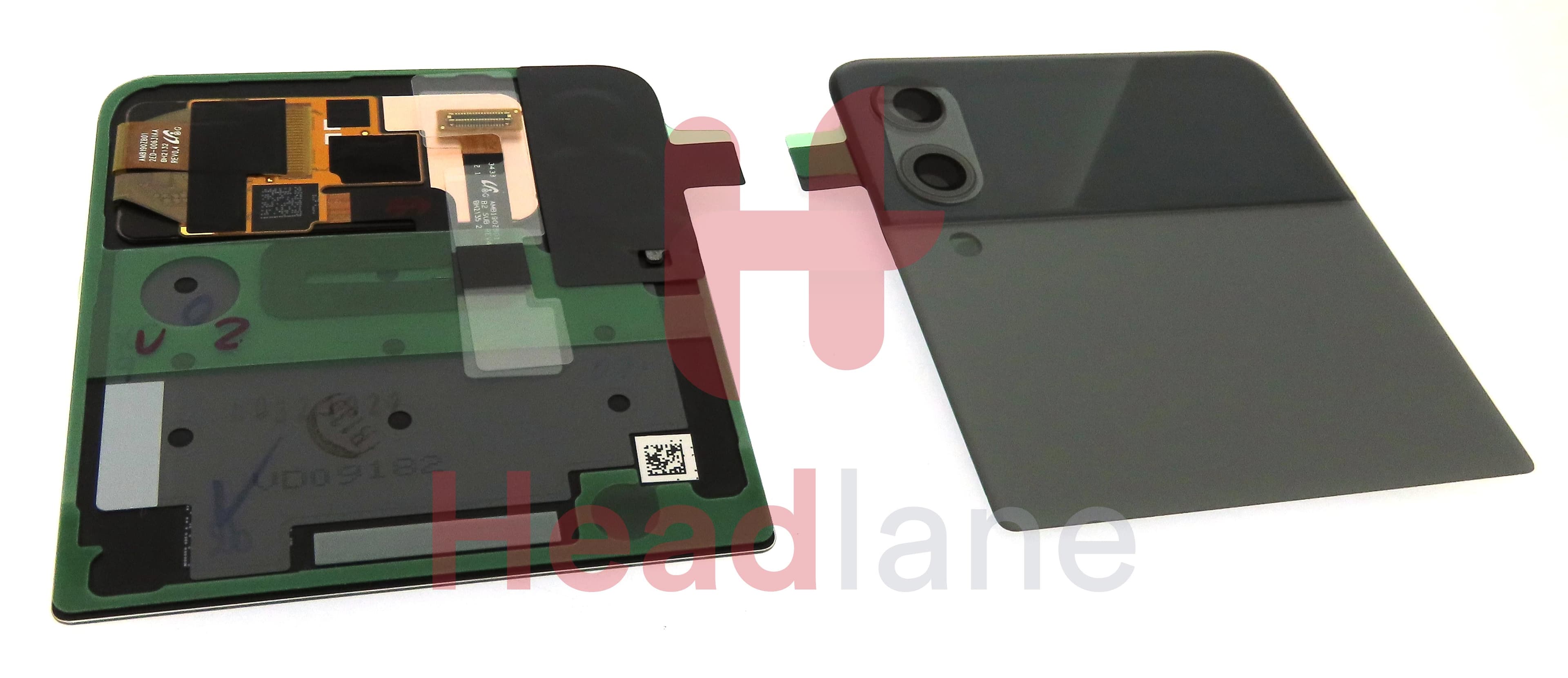 Samsung SM-F711 Galaxy Z Flip3 5G Outer LCD Display / Screen - Grey - view 2