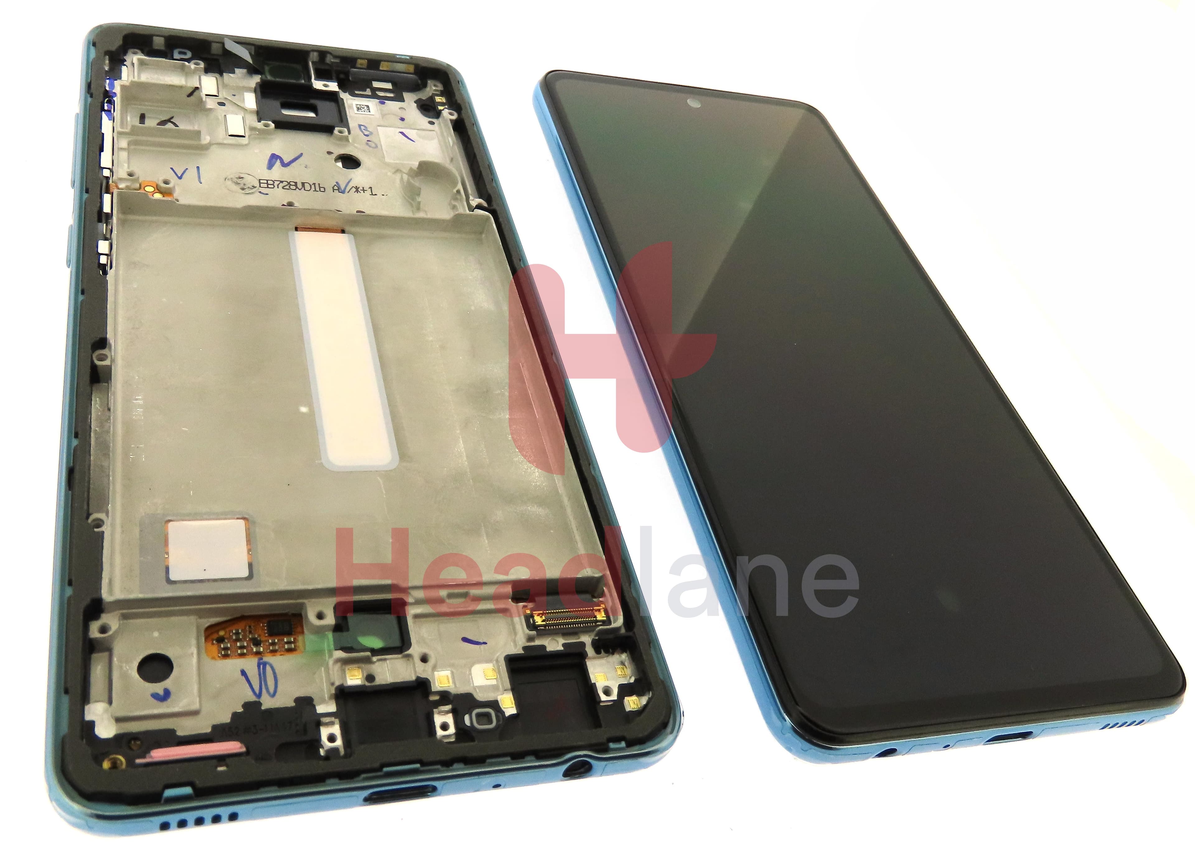 Samsung SM-A525 A526 Galaxy A52 4G A52 5G LCD Display / Screen + Touch - Blue - view 3