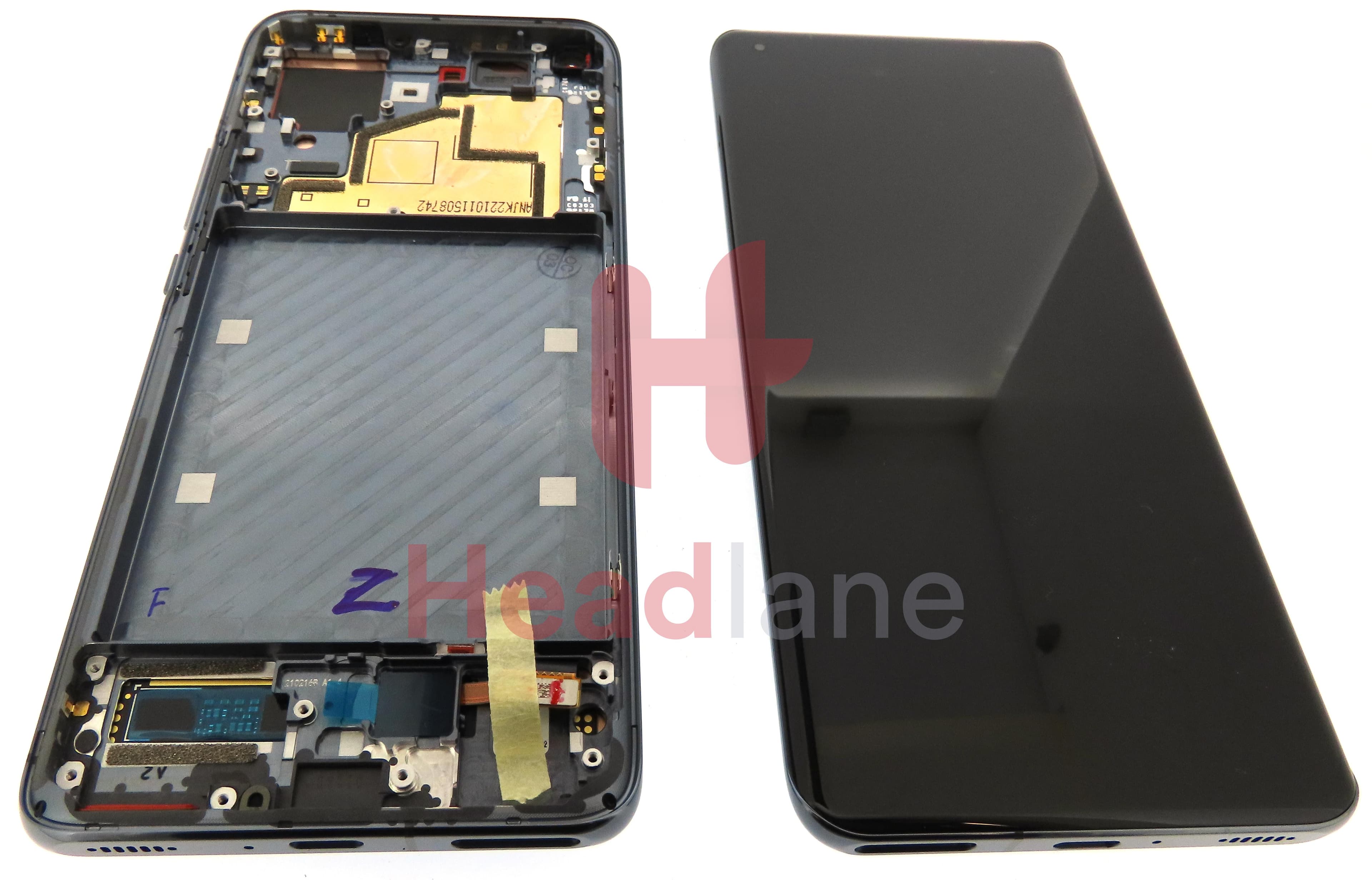 Xiaomi Mi 11 / Mi 11 5G LCD Display / Screen + Touch - Black - view 3