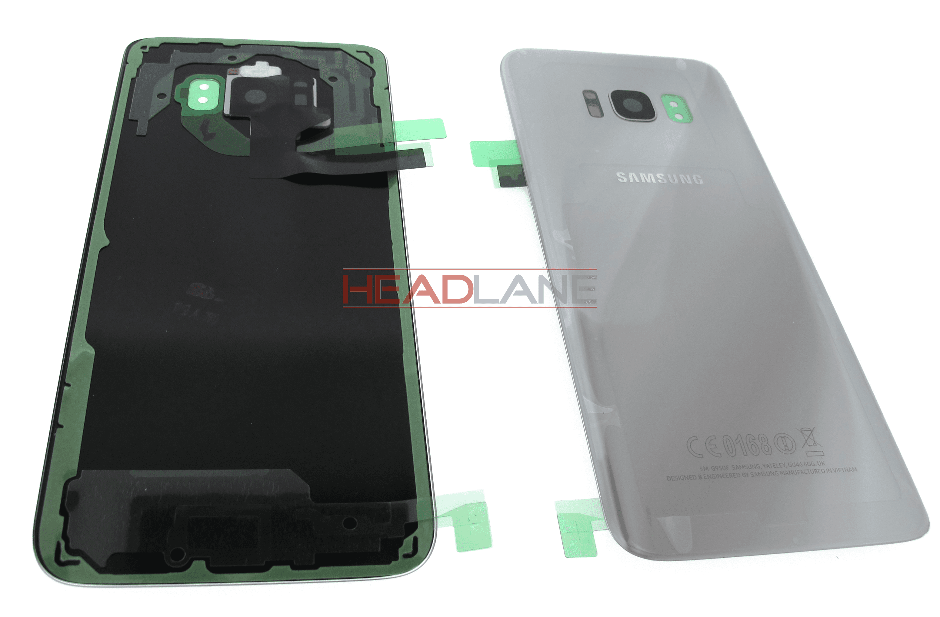 Samsung SM-G950 Galaxy S8 Battery Cover - Silver - view 2