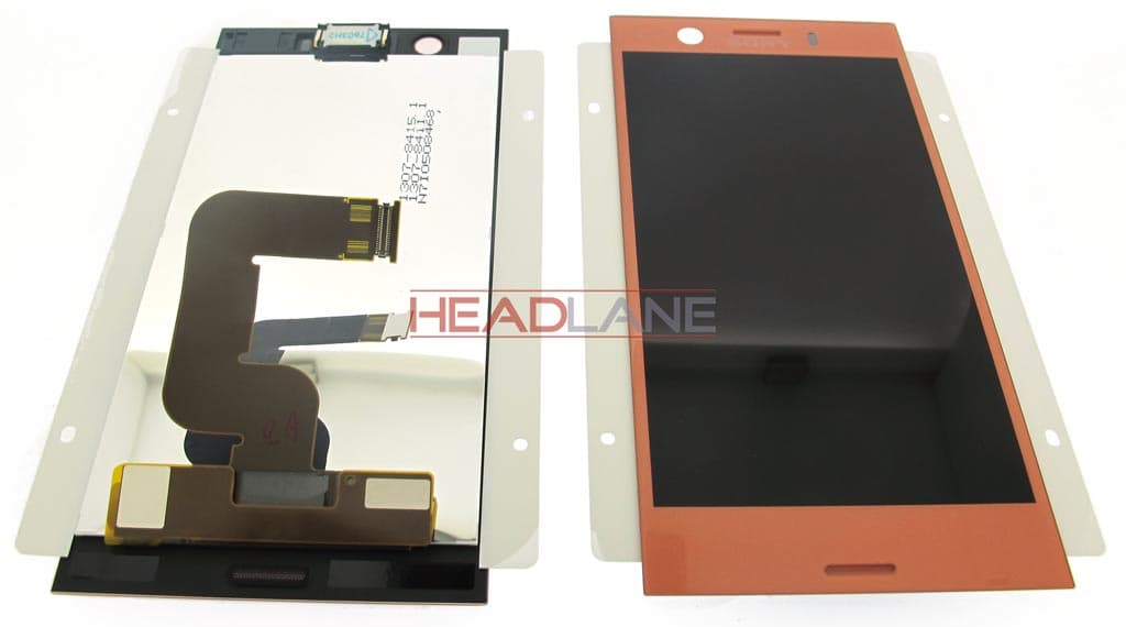 Sony G8441 Xperia XZ1 Compact LCD Display / Screen + Touch - Pink - view 2