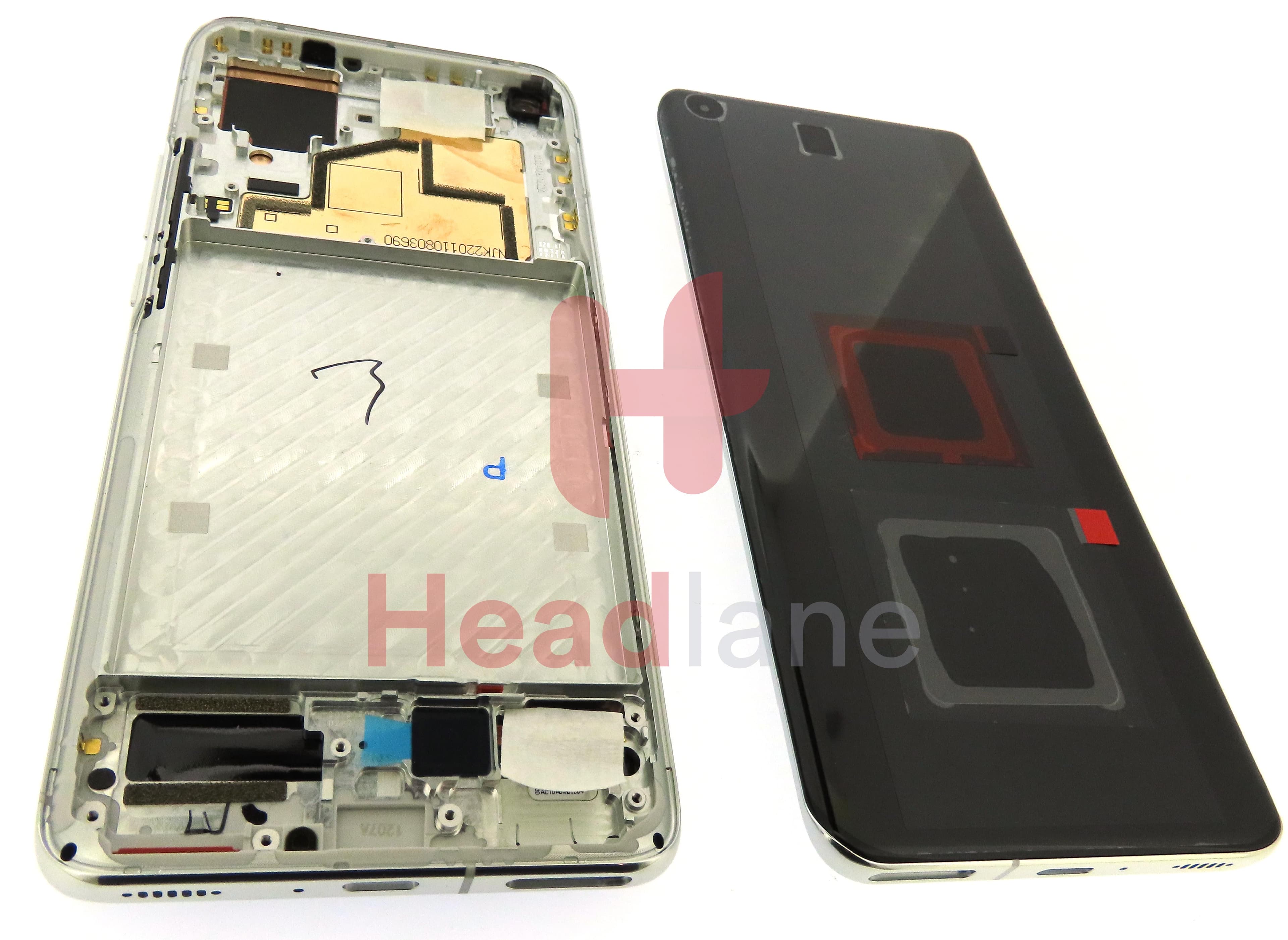 Xiaomi Mi 11 / Mi 11 5G LCD Display / Screen + Touch - Silver - view 2