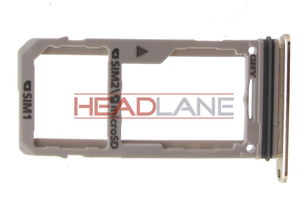 Samsung SM-N950 Galaxy Note 8 SIM Card Tray - Gold - view 2