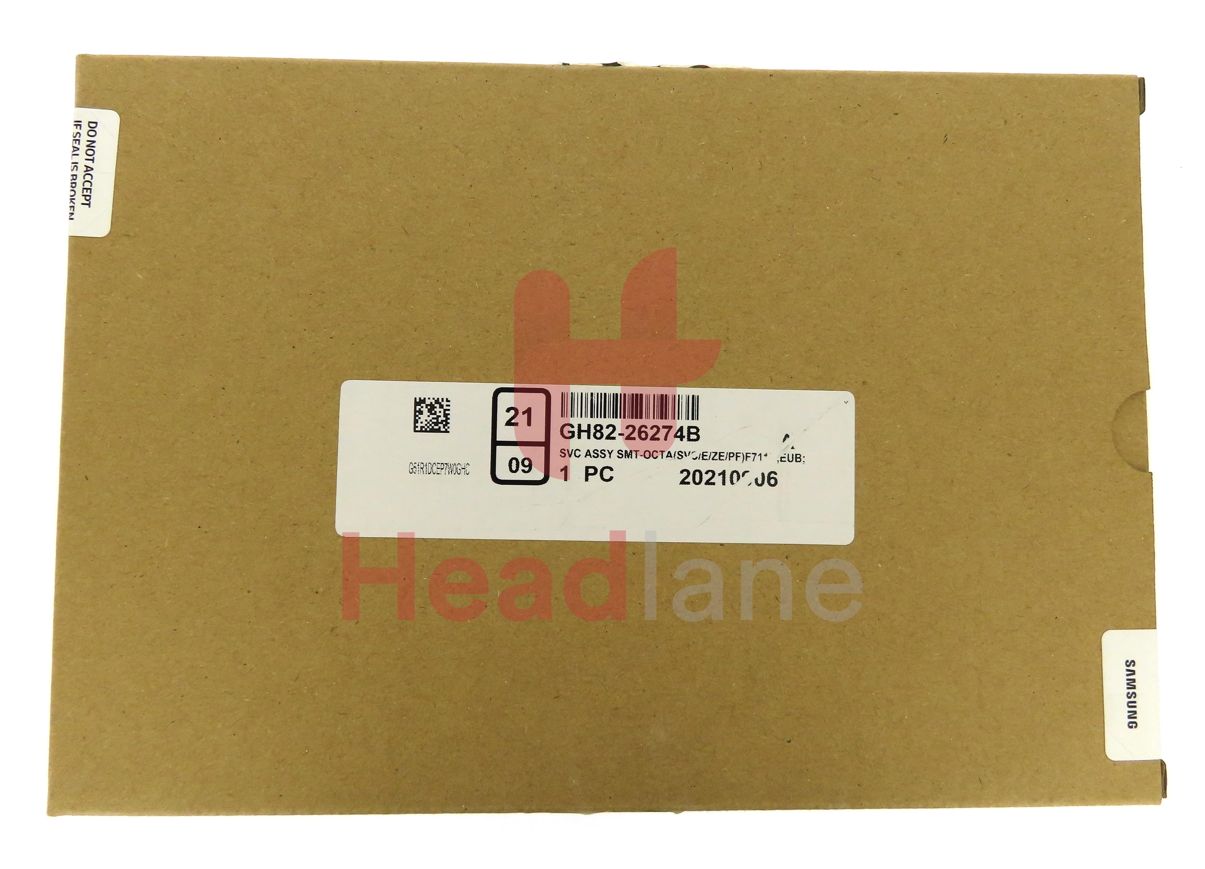 Samsung SM-F711 Galaxy Z Flip3 5G LCD Display / Screen + Touch - Cream - view 4