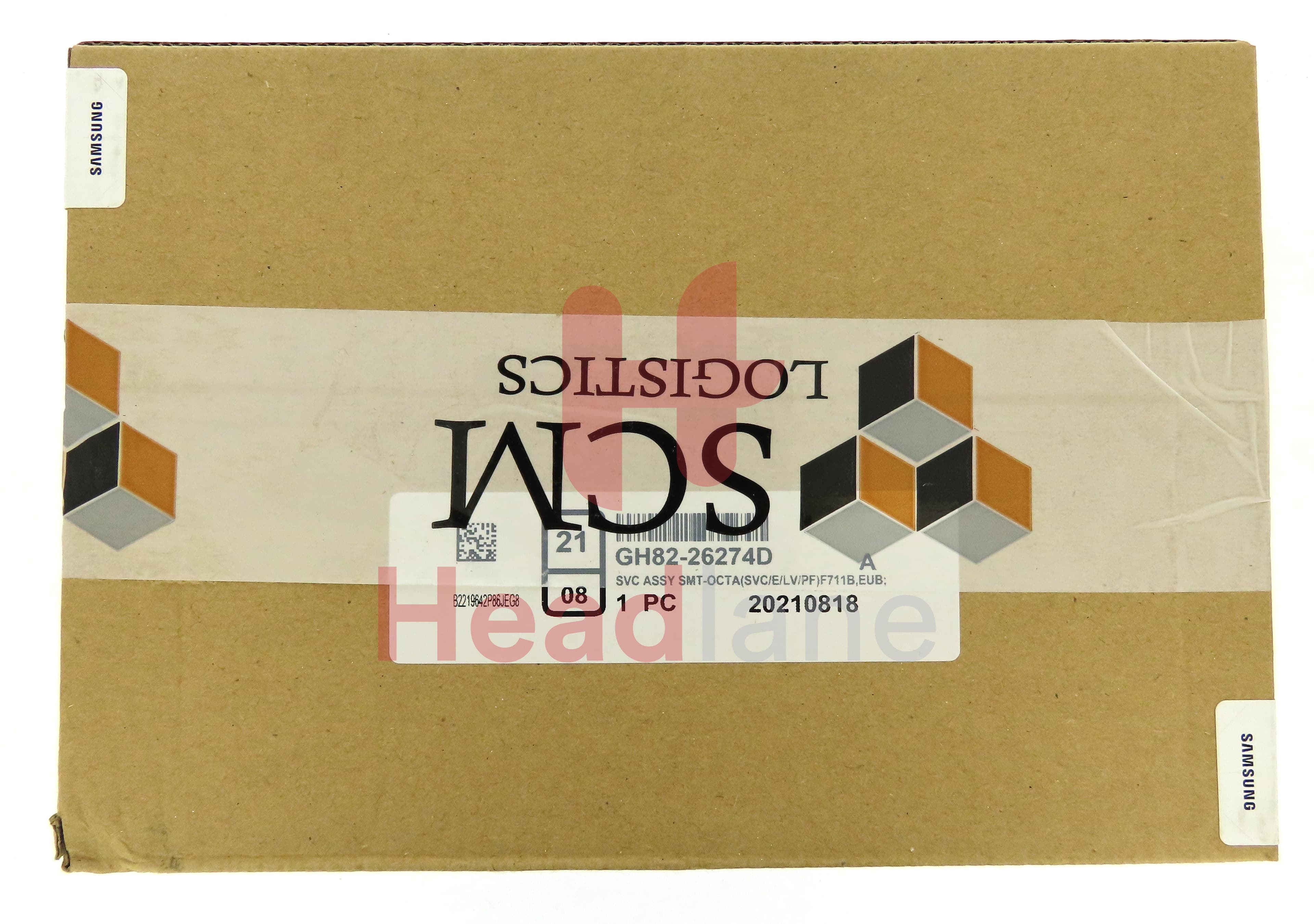 Samsung SM-F711 Galaxy Z Flip3 5G LCD Display / Screen + Touch - Lavender - view 4