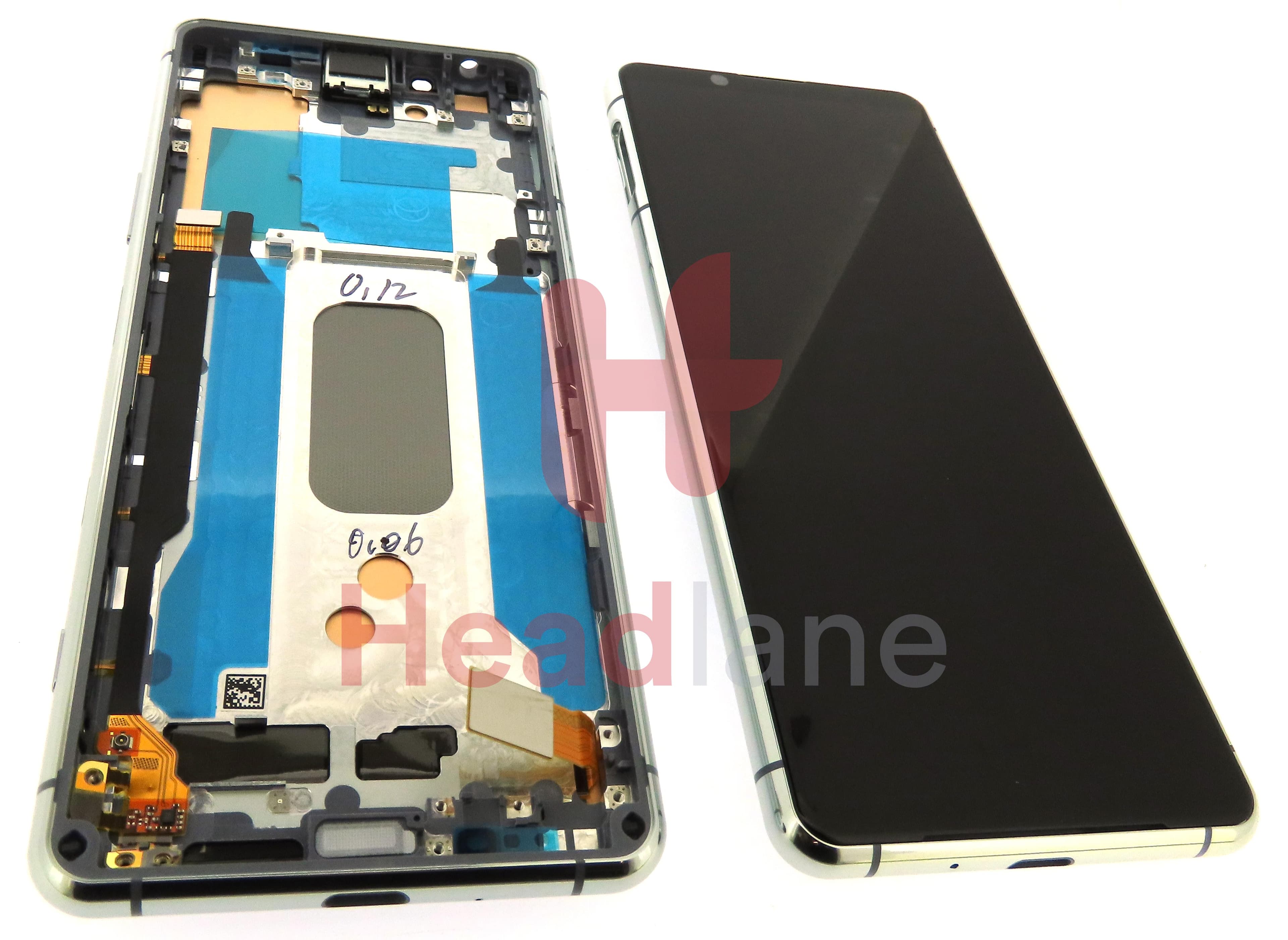 Sony XQ-AS52 Xperia 5 II LCD Display / Screen + Touch - Grey - view 2