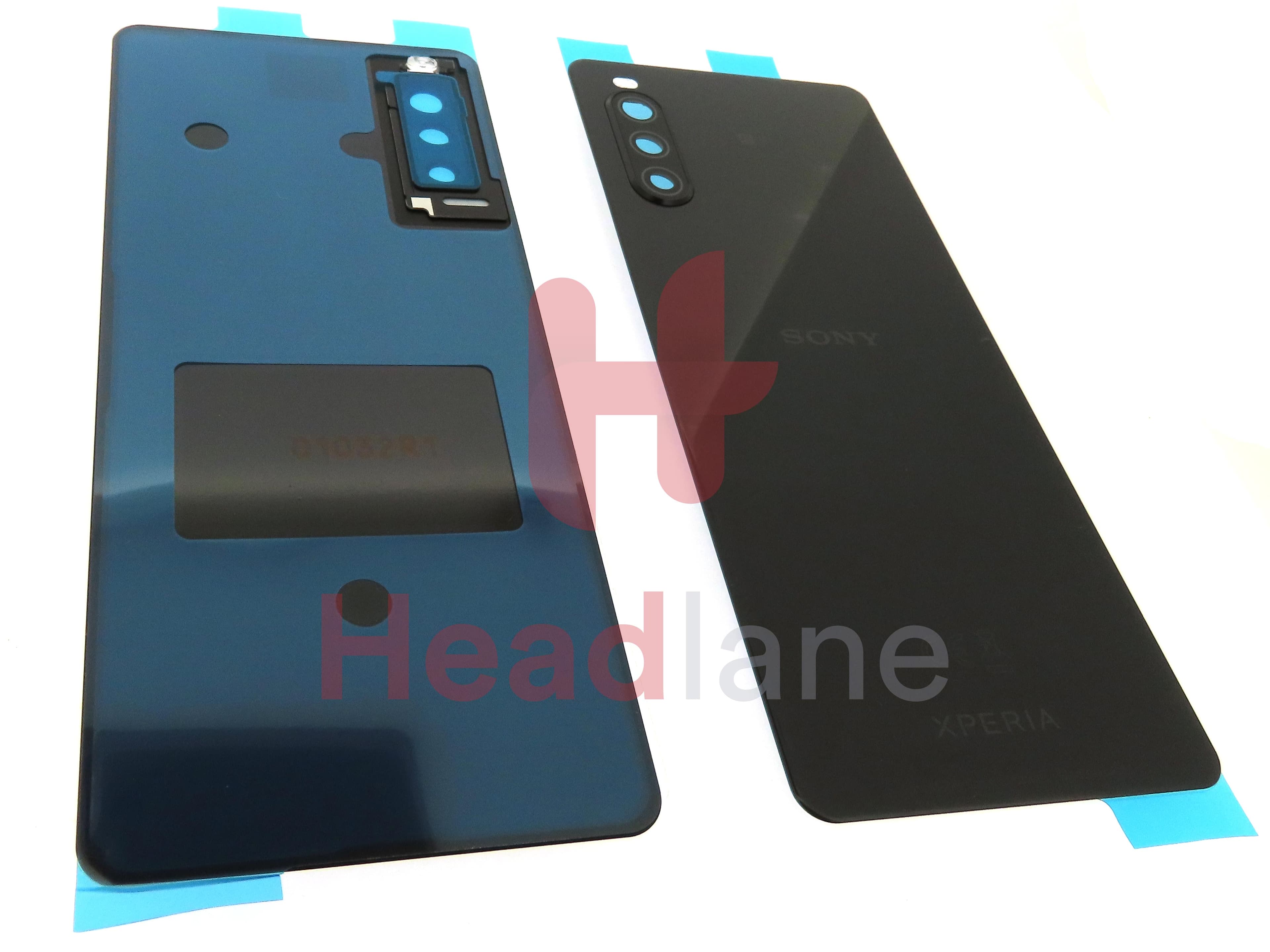 Sony XQ-AU51 Xperia 10 II Back / Battery Cover - Black (Single SIM) - view 2