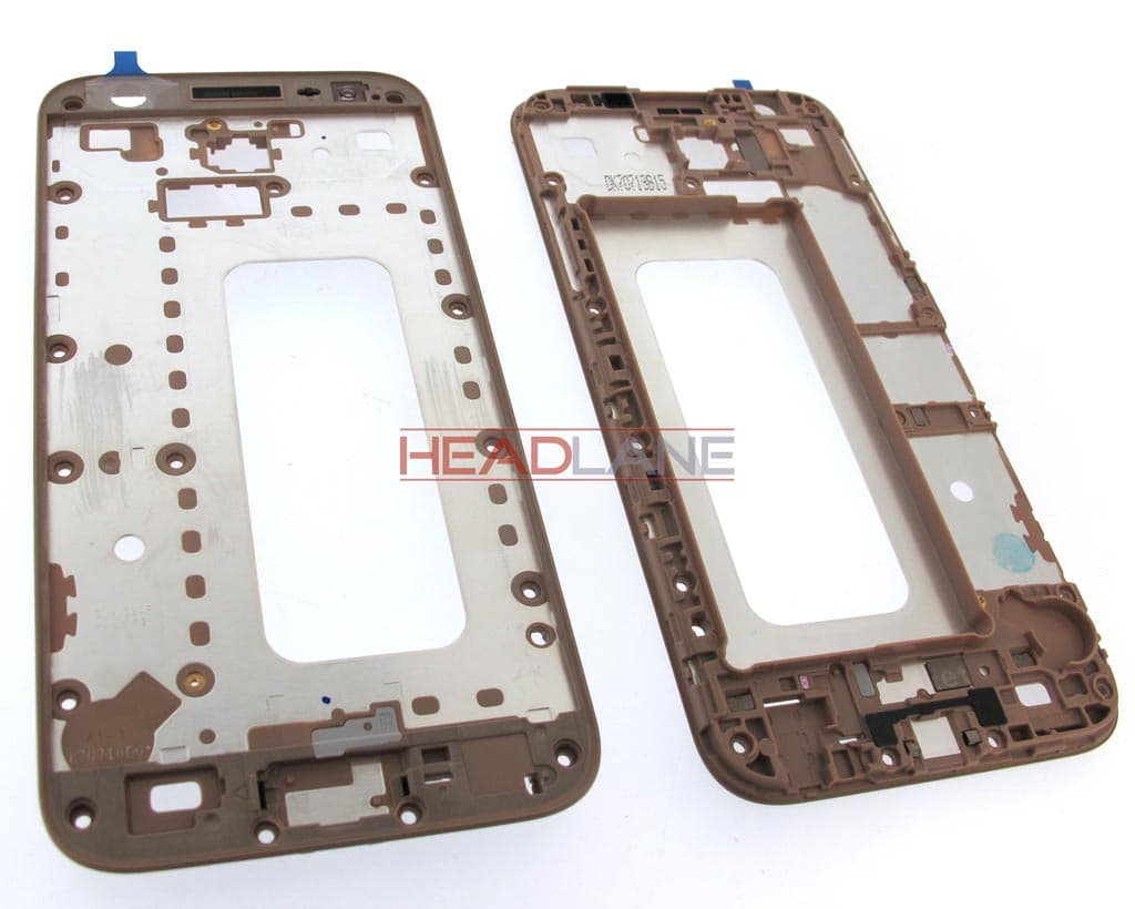 Samsung SM-J330 Galaxy J3 (2017) Front Case - Gold - view 2