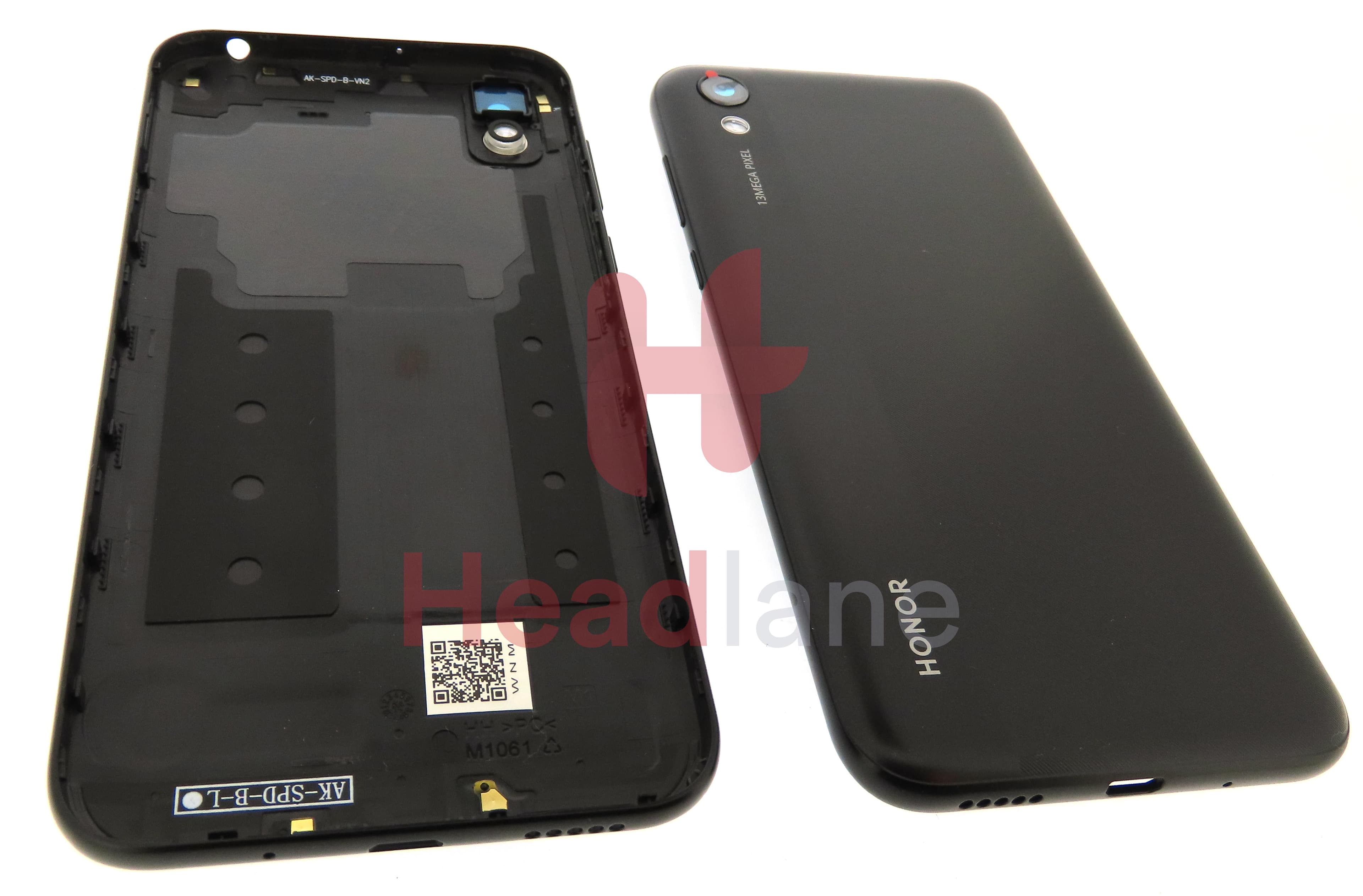Huawei Honor 8S Back / Battery Cover - Black (Single SIM) - view 3