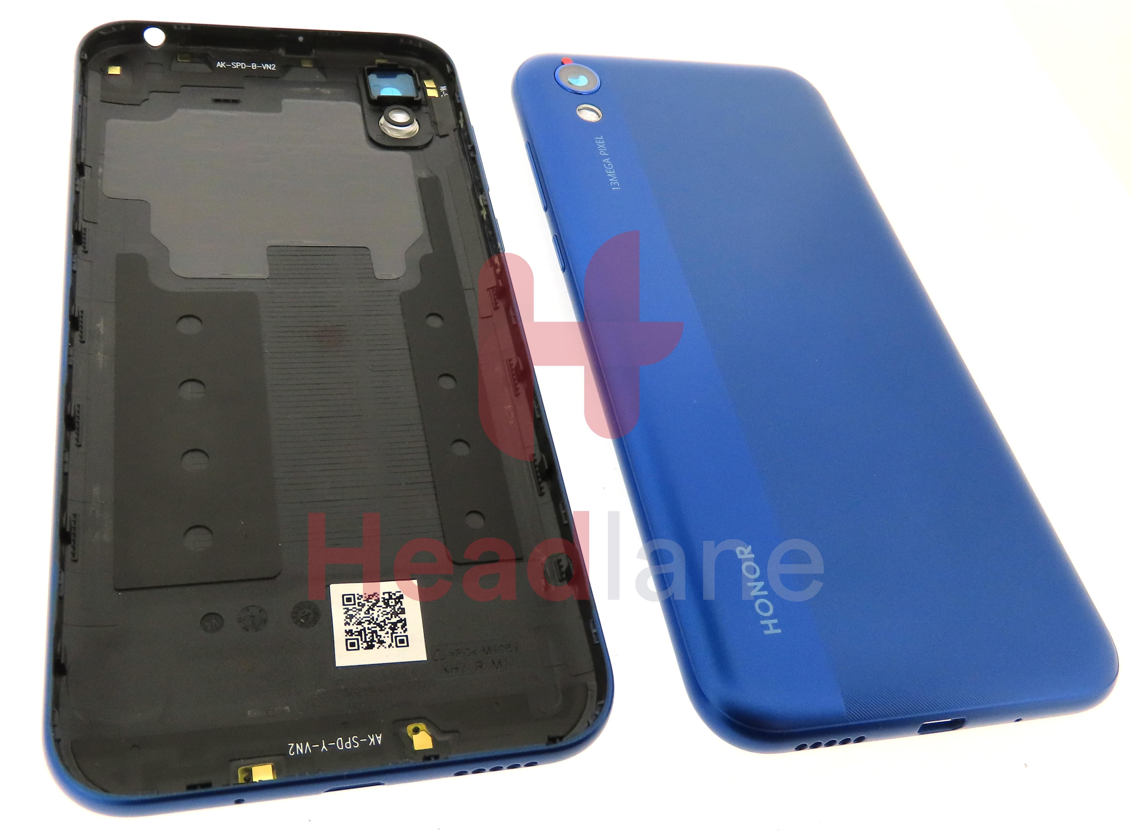 Huawei Honor 8S Back / Battery Cover - Blue (Single SIM) - view 2