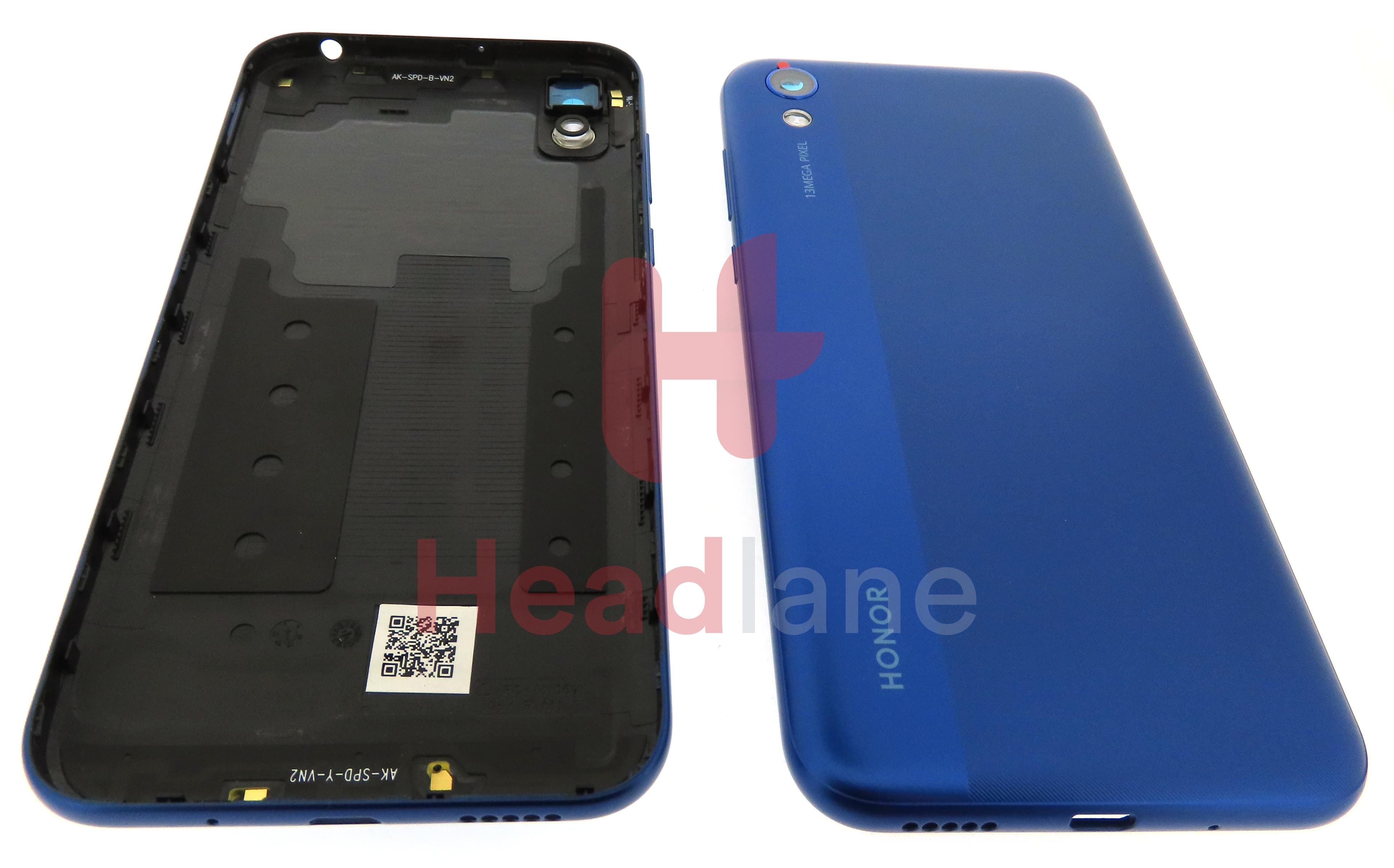Huawei Honor 8S Back / Battery Cover - Blue (Single SIM) - view 3