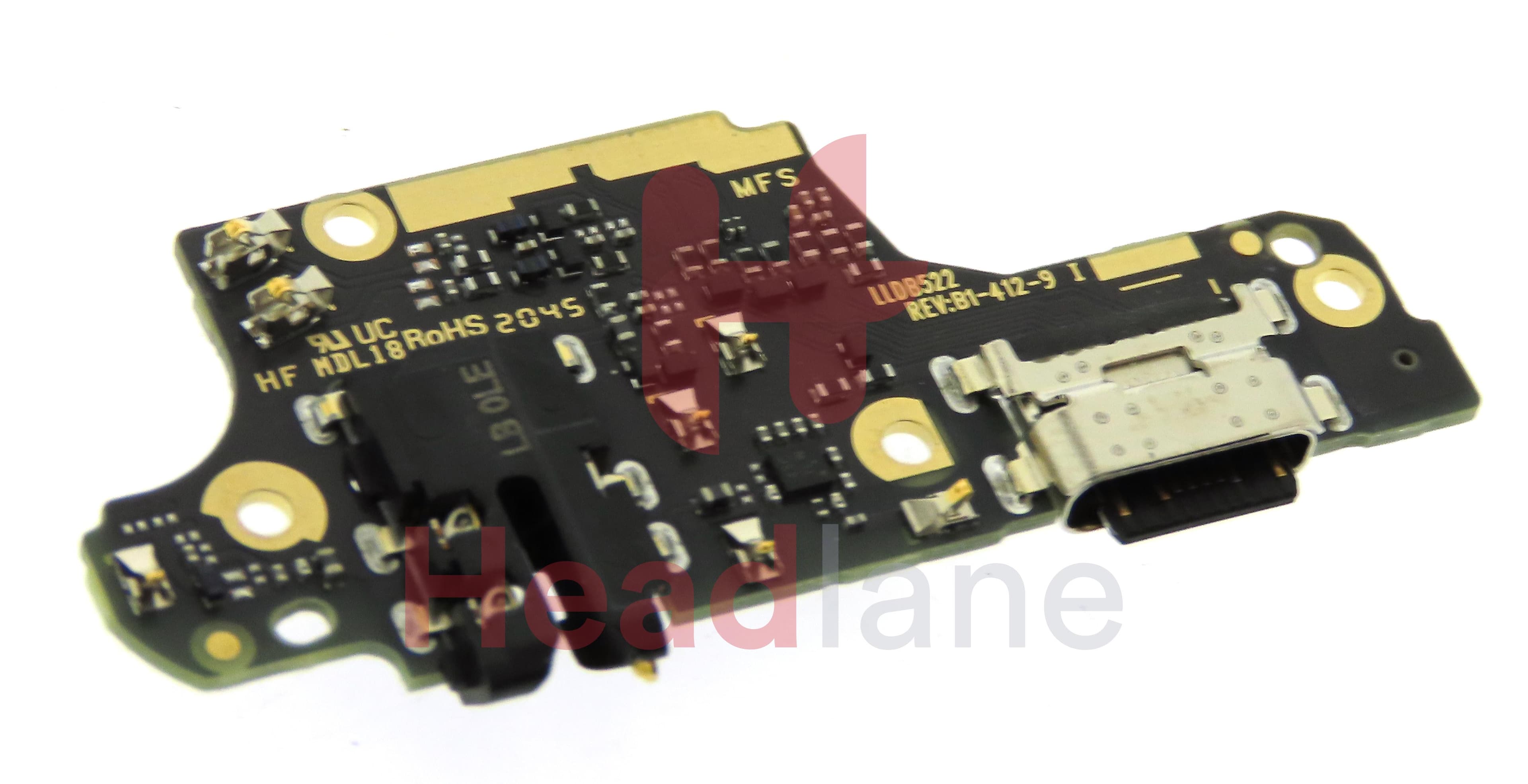 Xiaomi Redmi Note 9 Pro Charging Port Flex - view 2