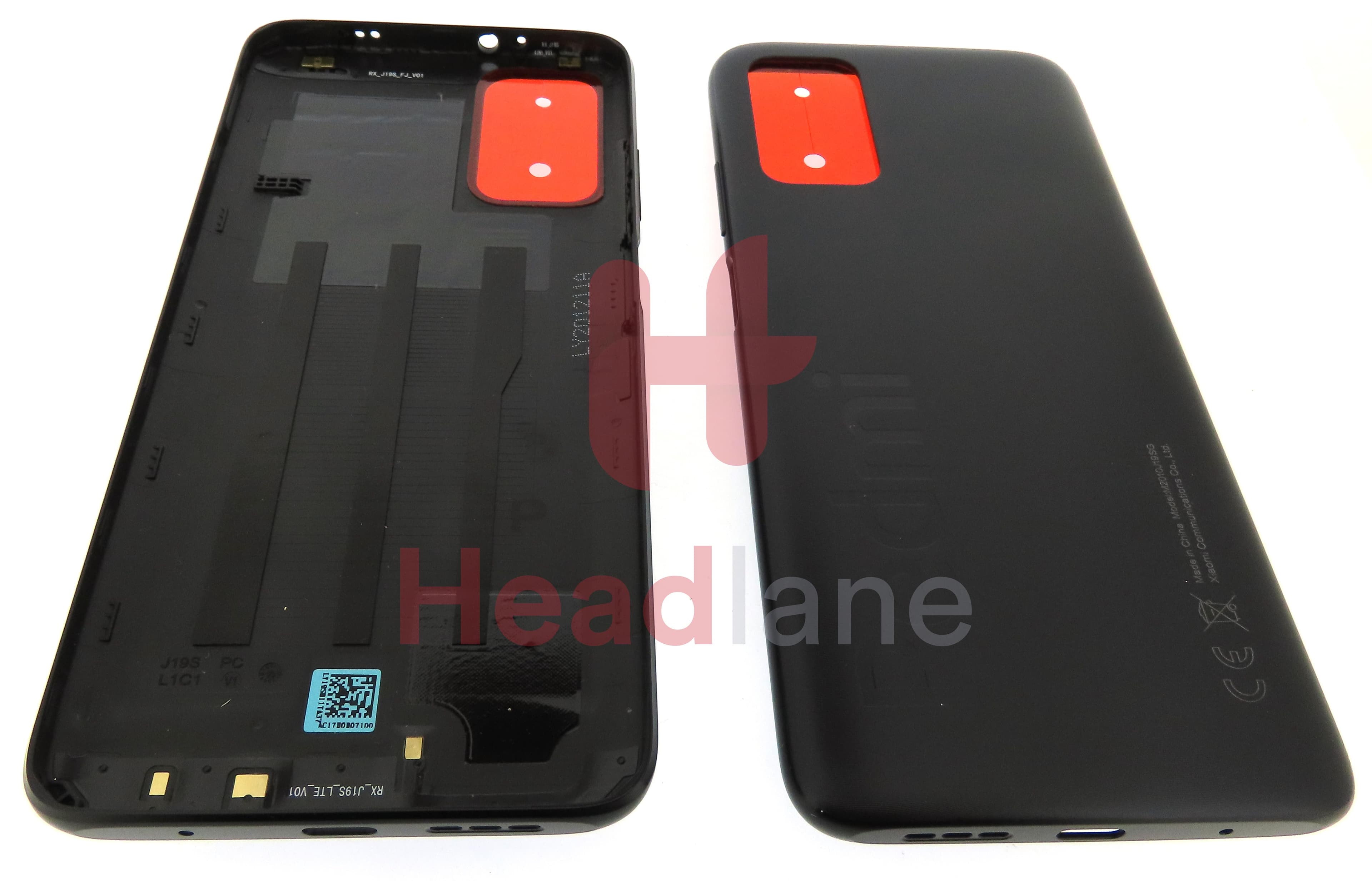 Xiaomi Redmi 9T Back / Battery Cover - Black - view 2