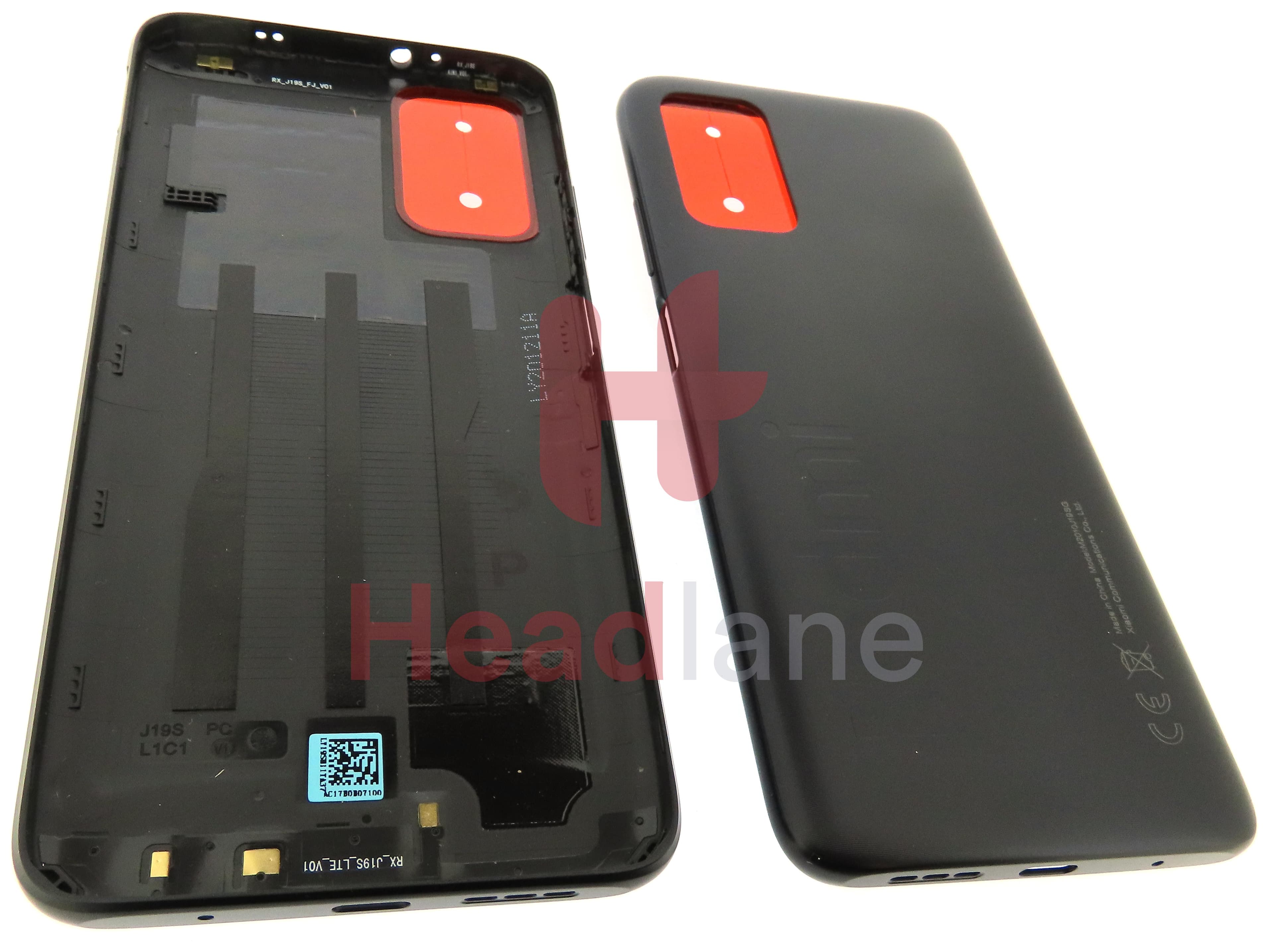 Xiaomi Redmi 9T Back / Battery Cover - Black - view 3