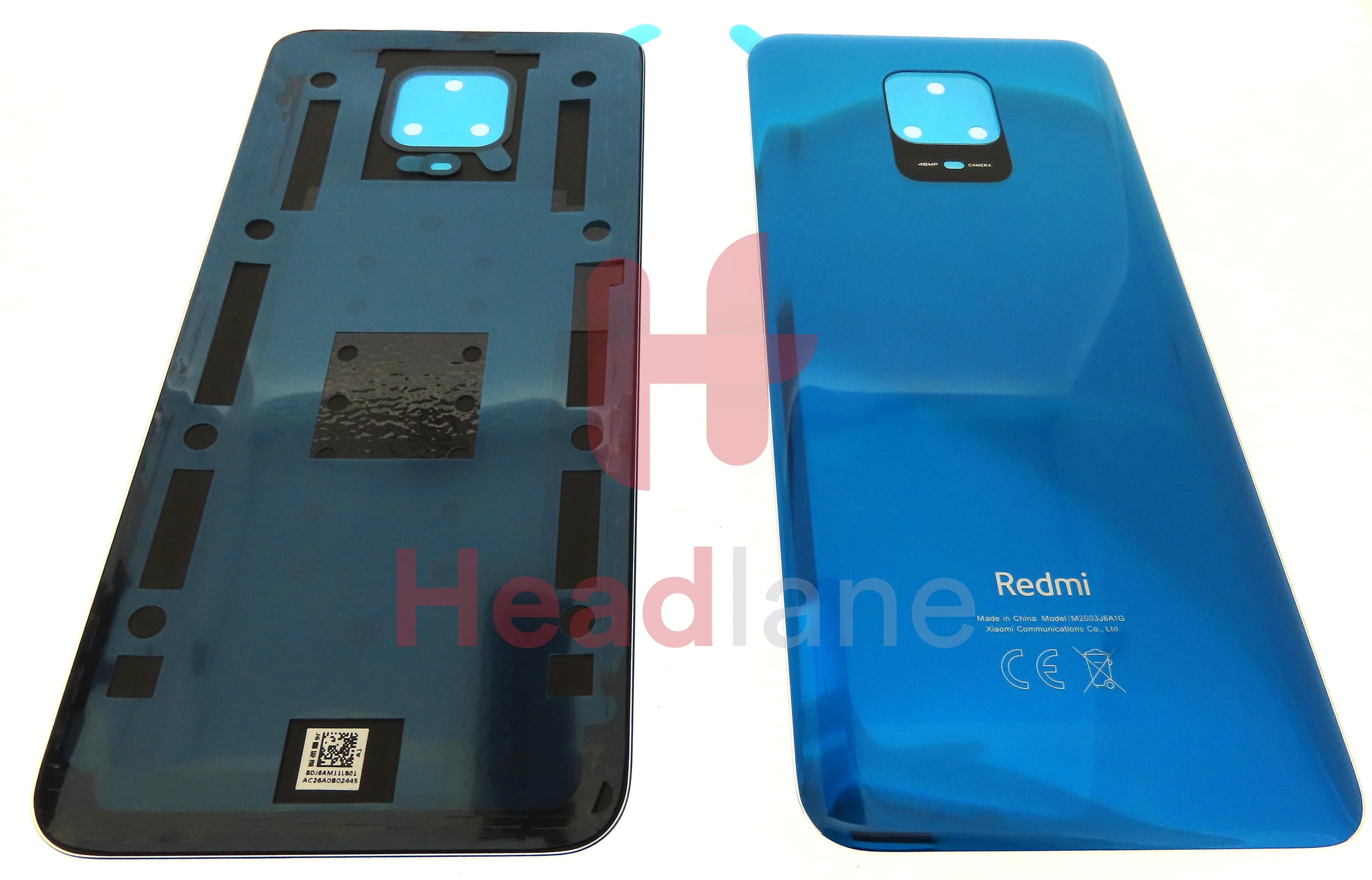 Xiaomi Redmi Note 9S Back / Battery Cover - Blue - view 2