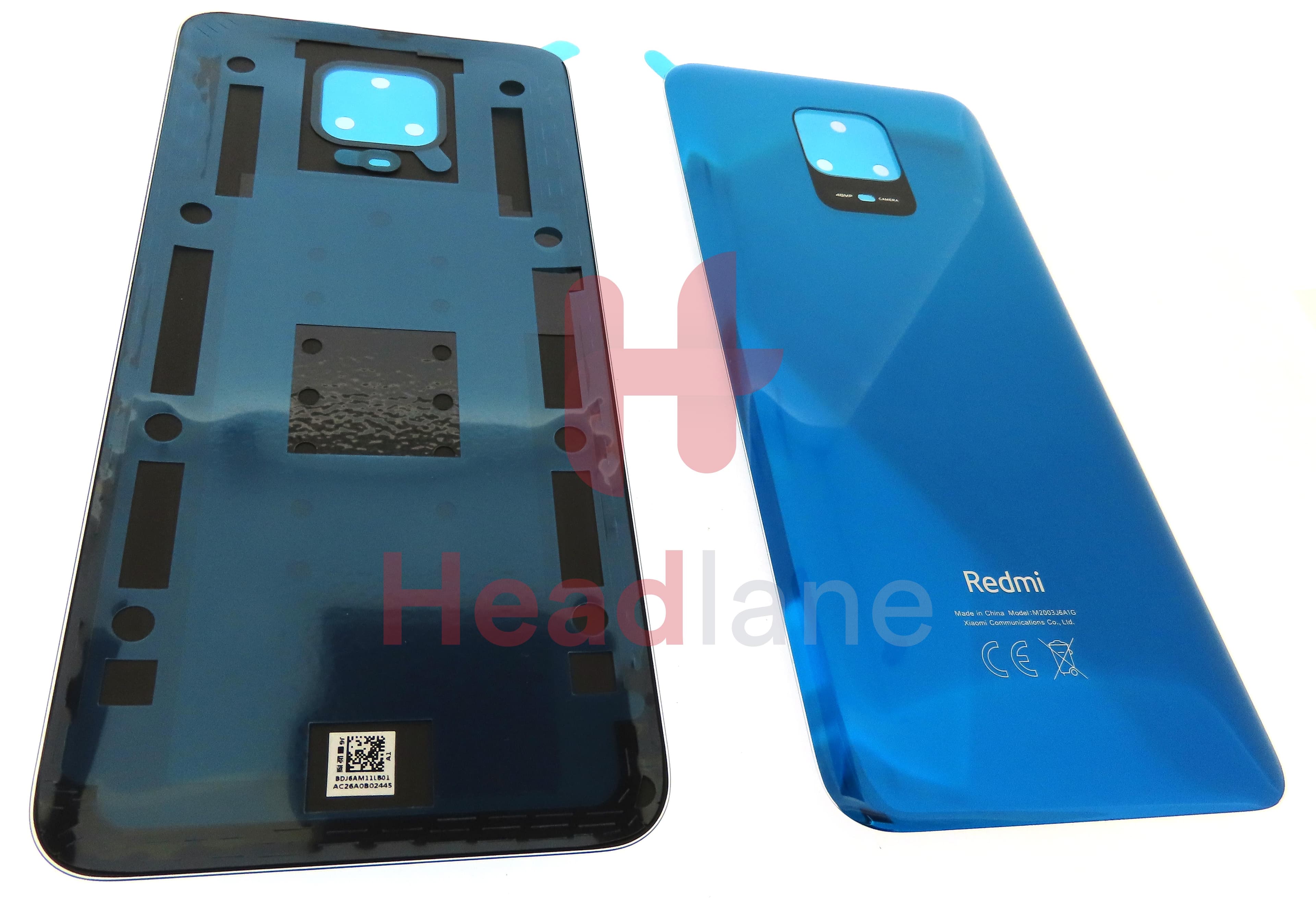 Xiaomi Redmi Note 9S Back / Battery Cover - Blue - view 3