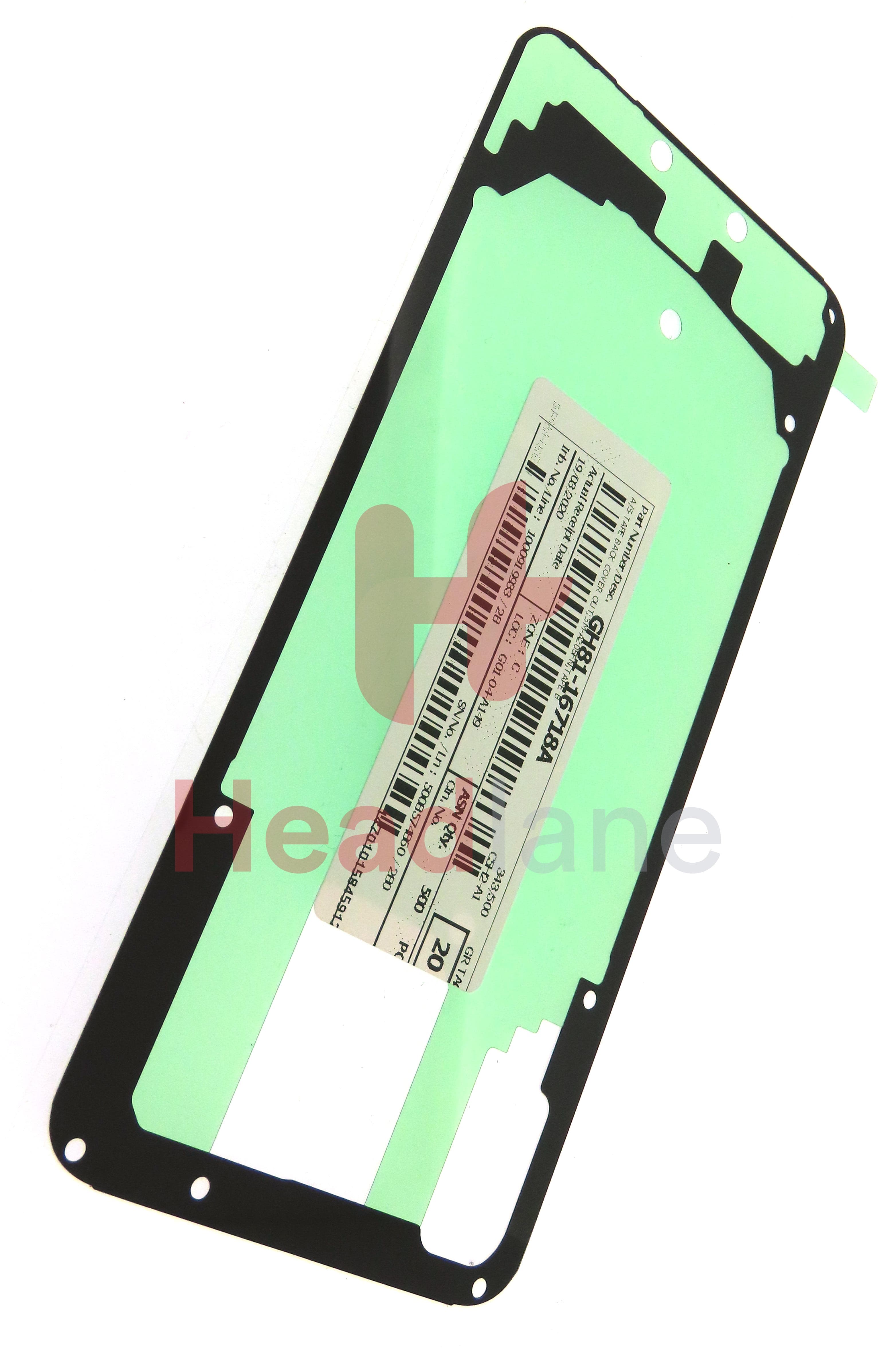 Samsung SM-A205 Galaxy A20 Back / Battery Cover Adhesive / Sticker - view 2