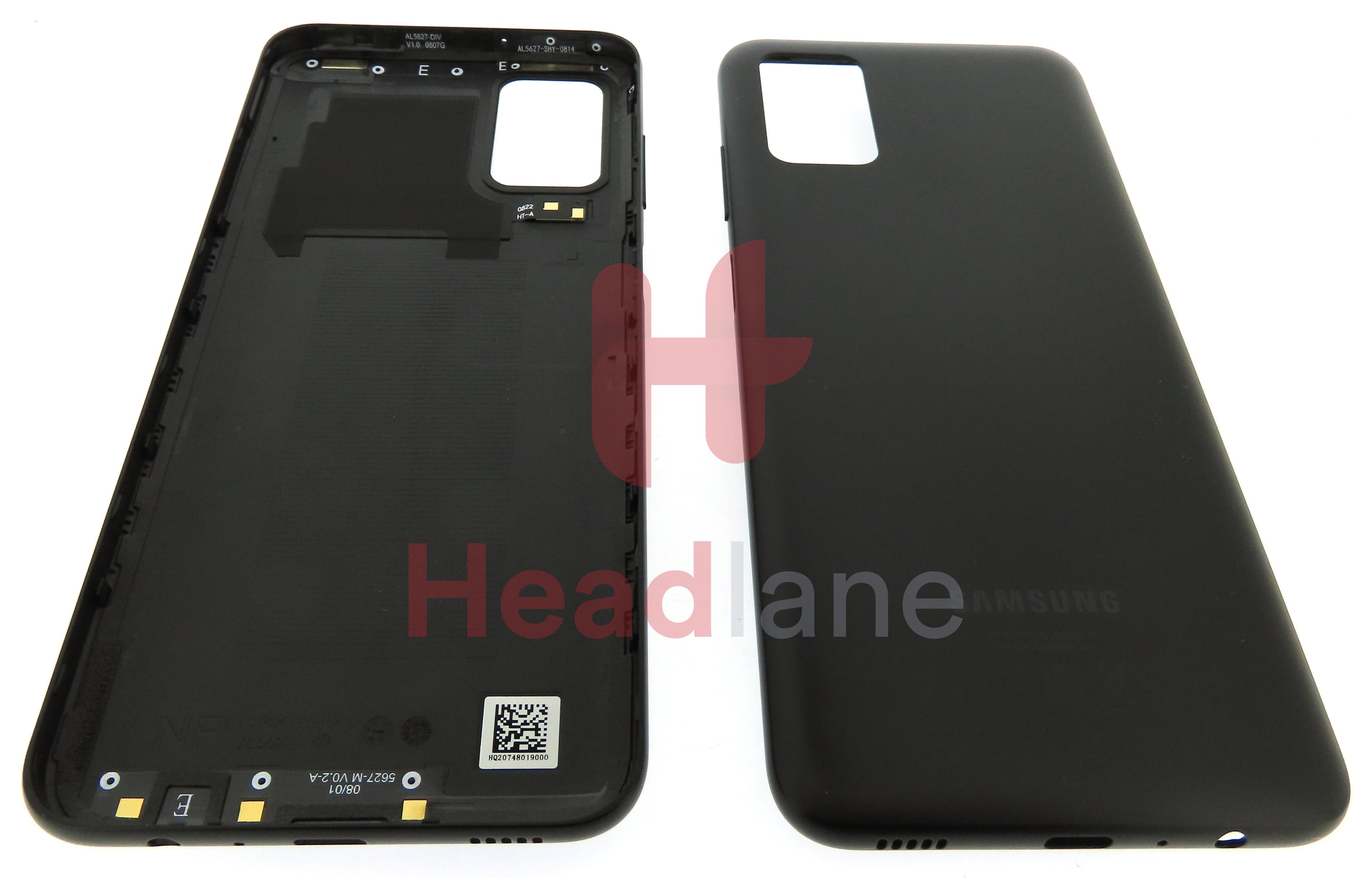 Samsung SM-A037 Galaxy A03s Back / Battery Cover - Black - view 2