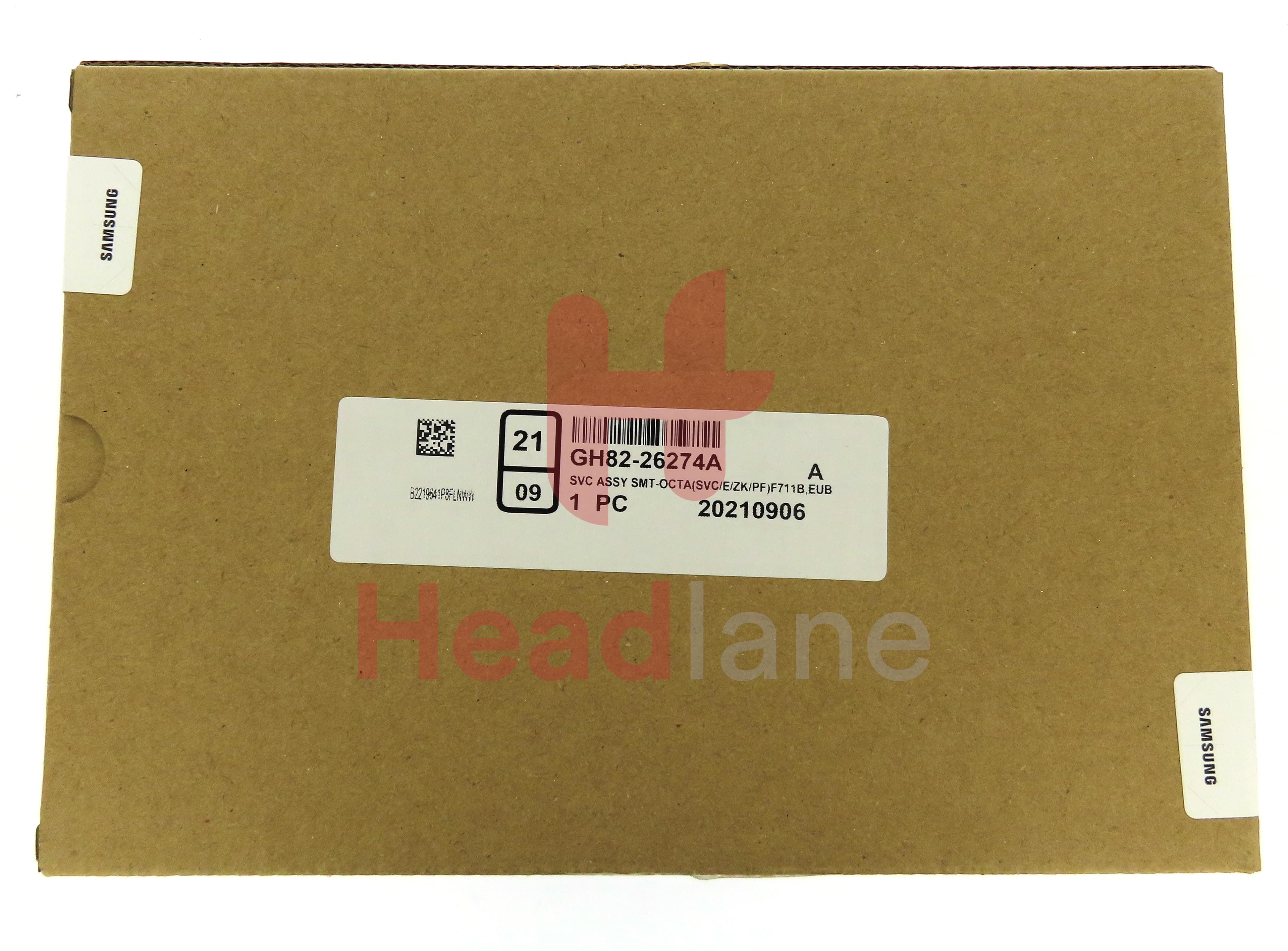 Samsung SM-F711 Galaxy Z Flip3 5G LCD Display / Screen + Touch - Phantom Black - view 4