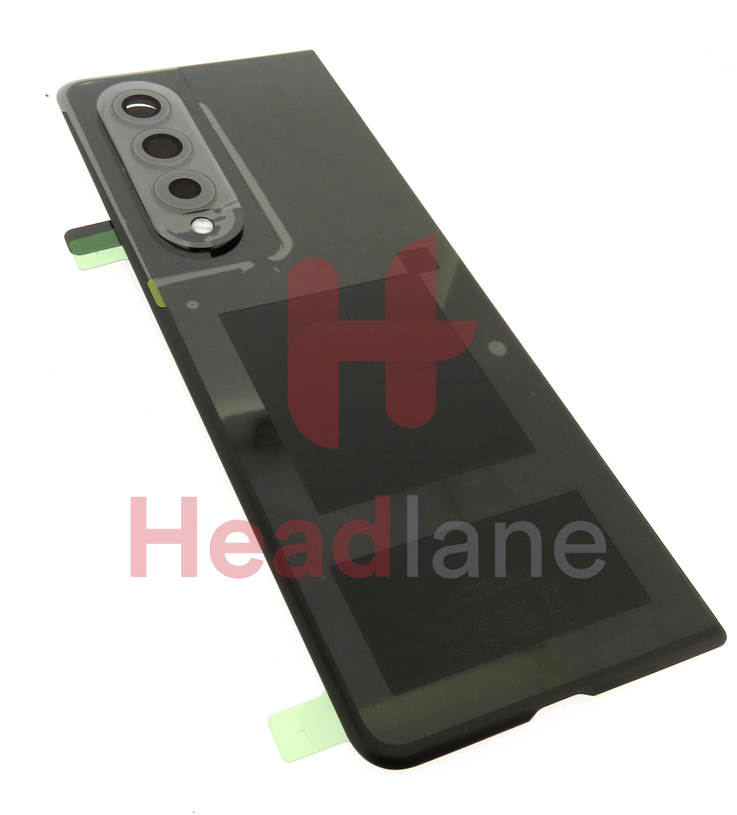 Samsung SM-F926 Galaxy Z Fold3 5G Back / Battery Cover - Phantom Black - view 2