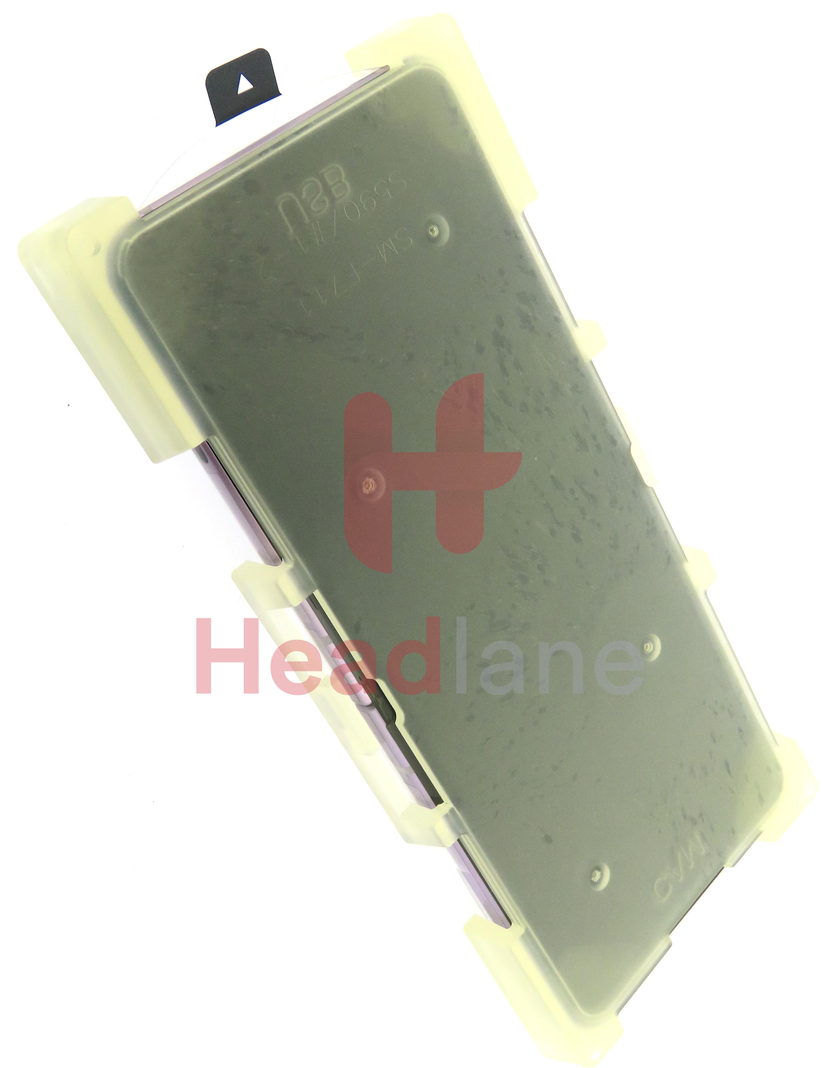 Samsung SM-F711 Galaxy Z Flip3 5G LCD Display / Screen + Touch + Battery - Lavender - view 3