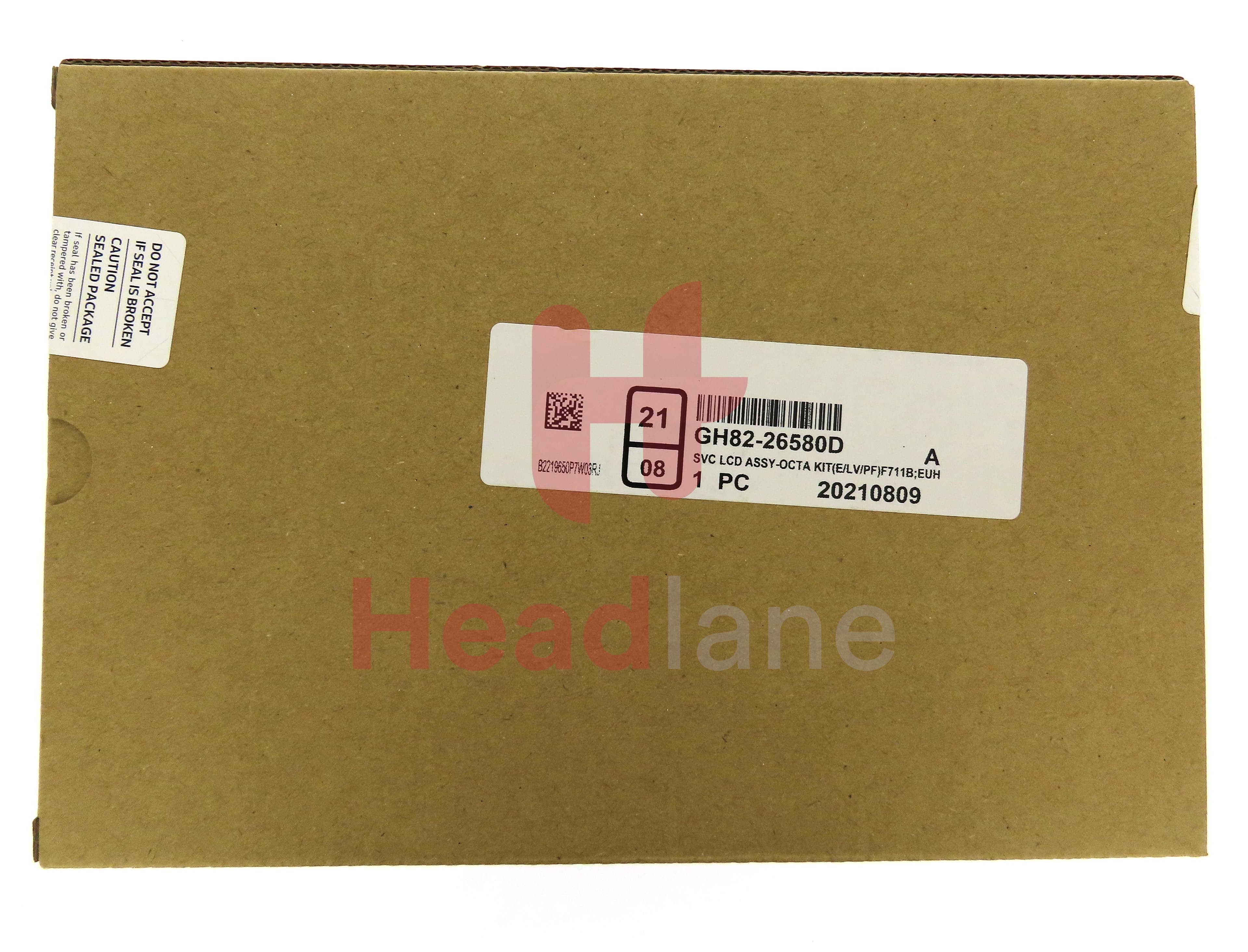 Samsung SM-F711 Galaxy Z Flip3 5G LCD Display / Screen + Touch + Battery - Lavender - view 4