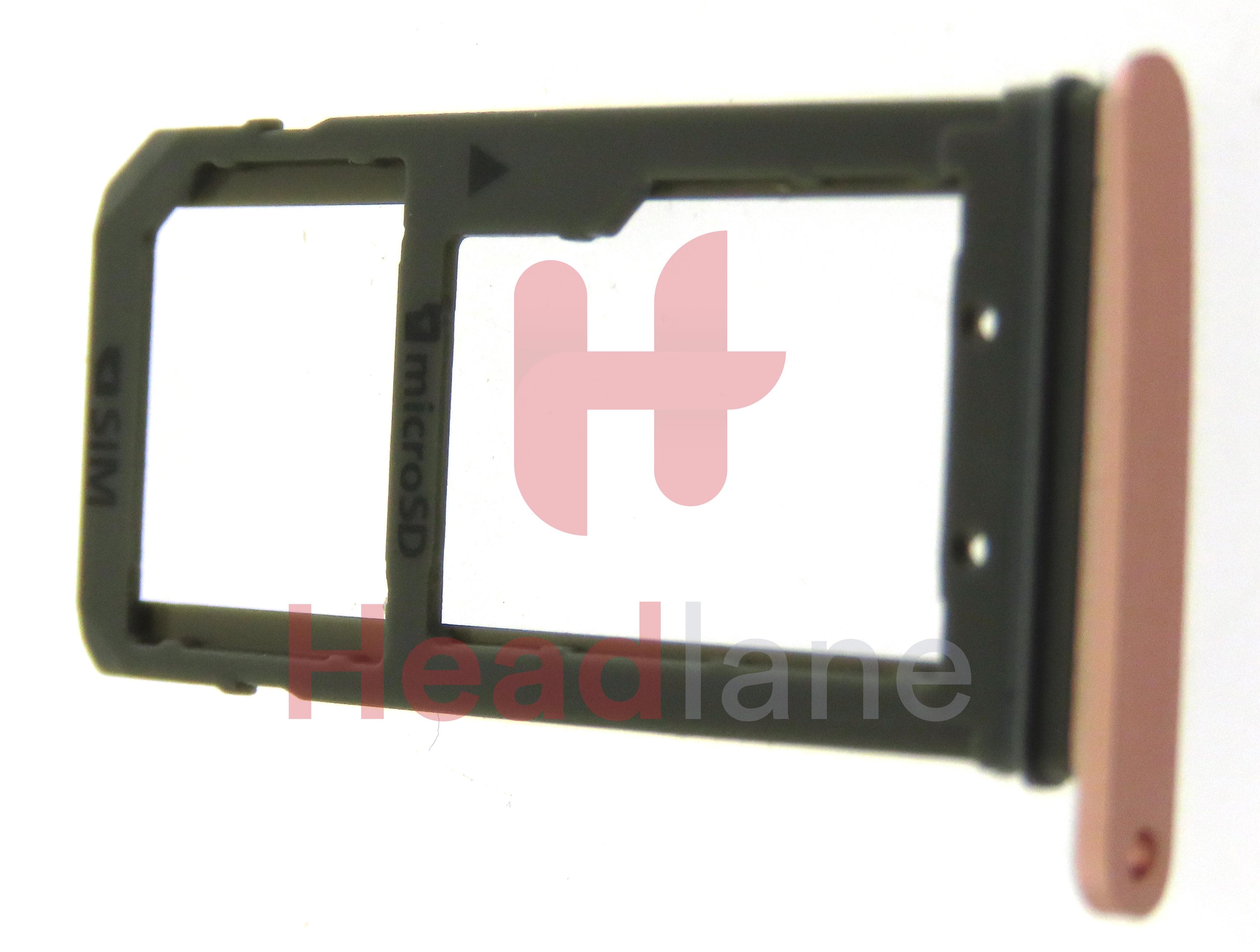 Samsung SM-G930F Galaxy S7 SIM / Memory Card Tray - Pink Gold - view 2