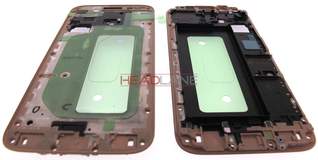 Samsung SM-J530 Galaxy J5 (2017) Front Case - Gold - view 2