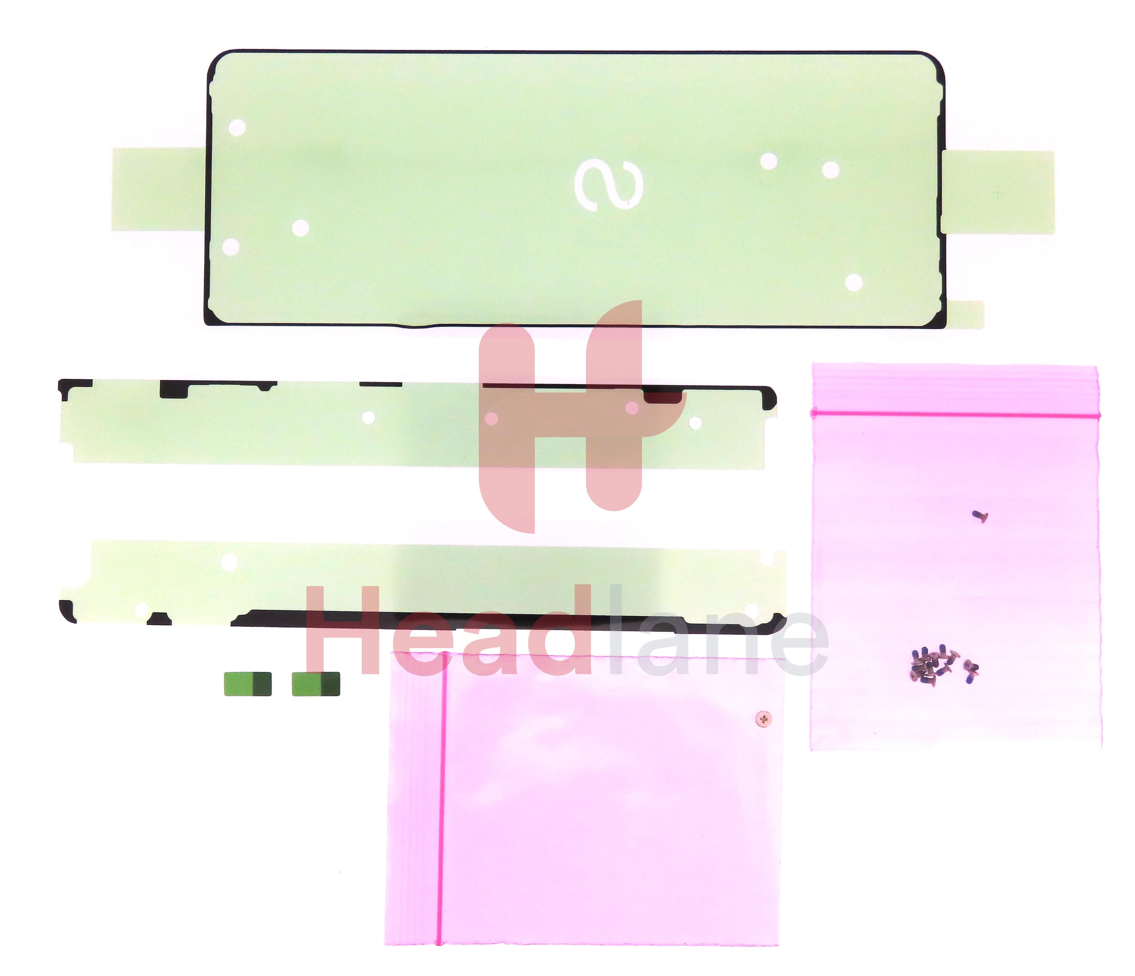 Samsung SM-F926 Galaxy Z Fold3 5G Rework Adhesive / Sticker Kit (Outer Display) - view 2