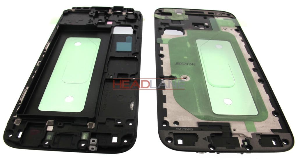 Samsung SM-J530 Galaxy J5 (2017) Front Case - Black - view 2