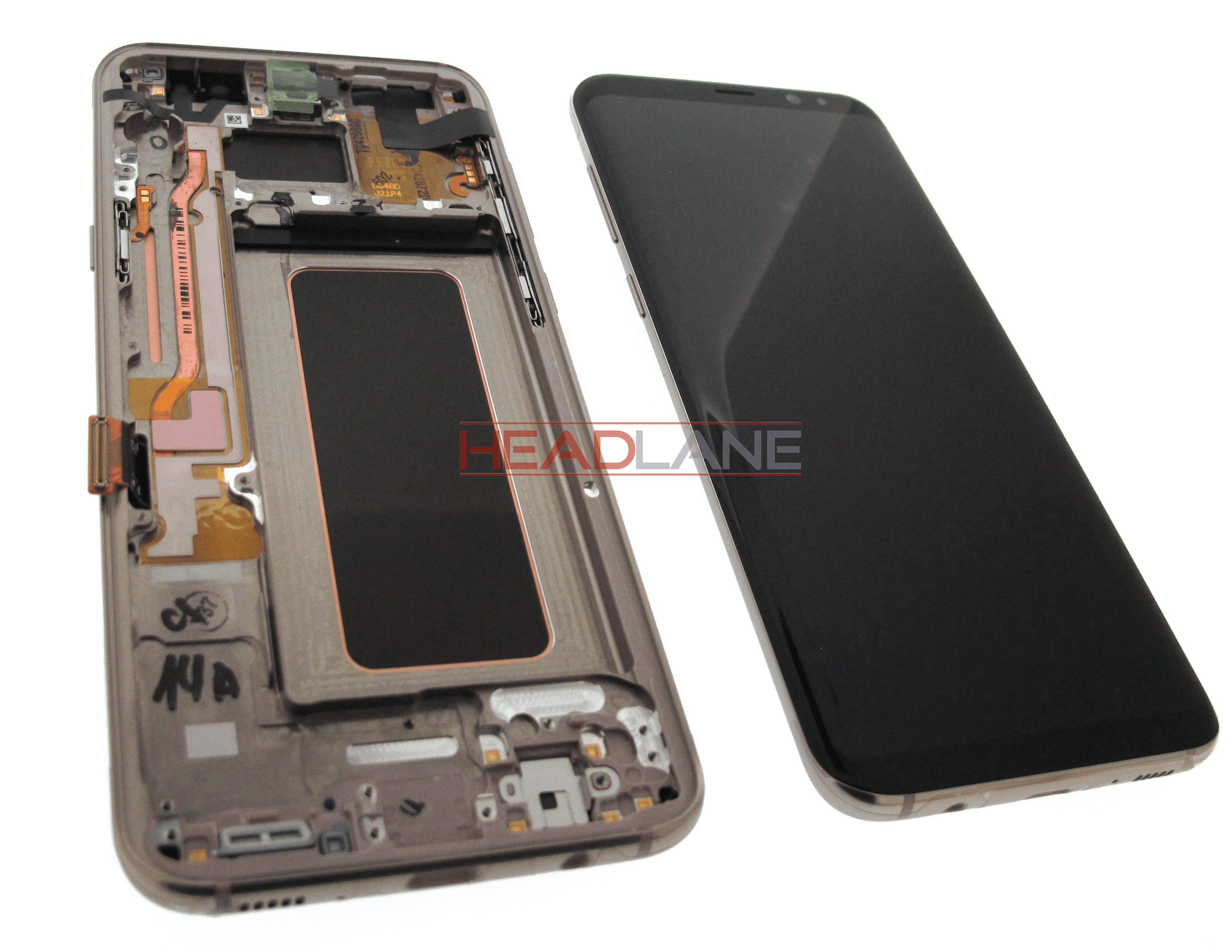 Samsung SM-G955 Galaxy S8+ LCD Display / Screen + Touch - Gold - view 2