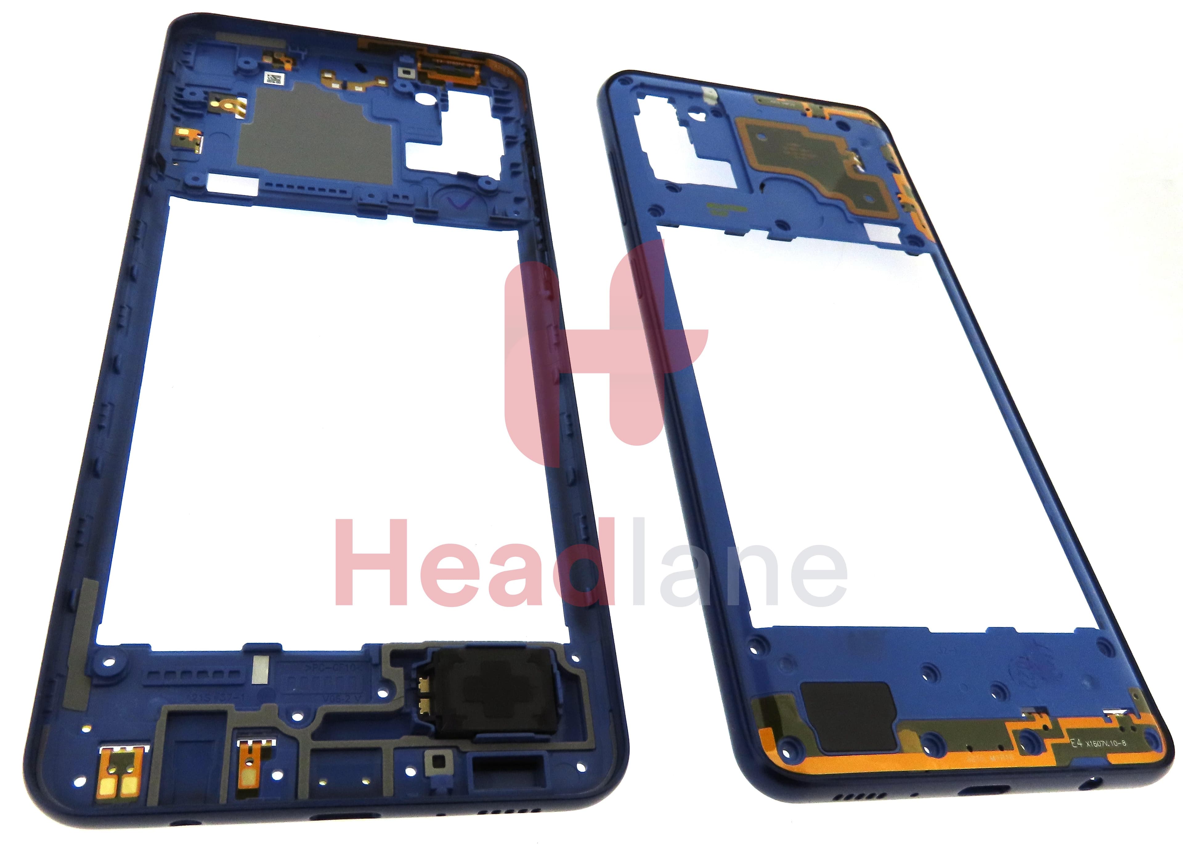 Samsung SM-A217 Galaxy A21s Middle Cover / Chassis - Blue - view 2