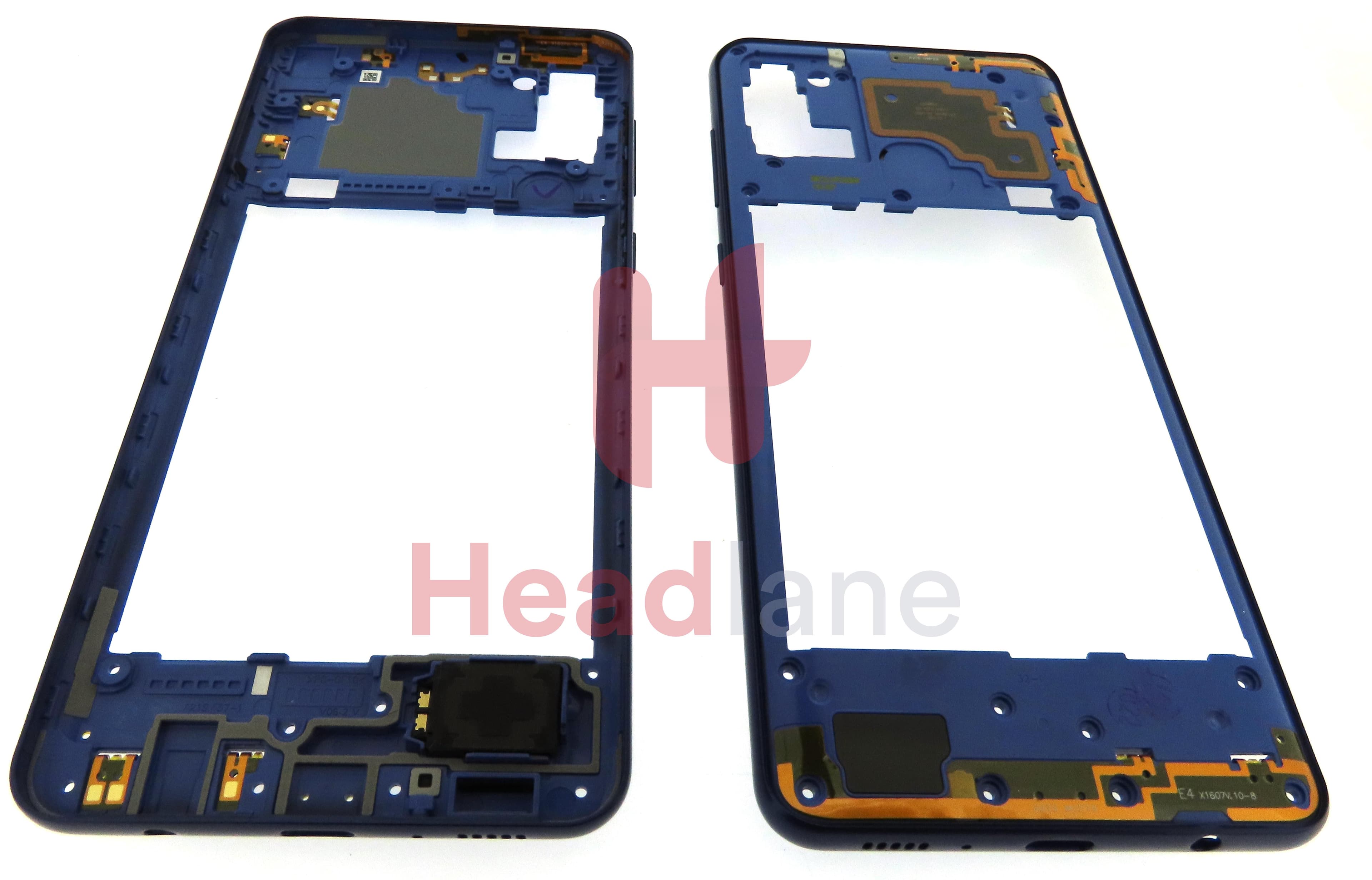 Samsung SM-A217 Galaxy A21s Middle Cover / Chassis - Blue - view 3