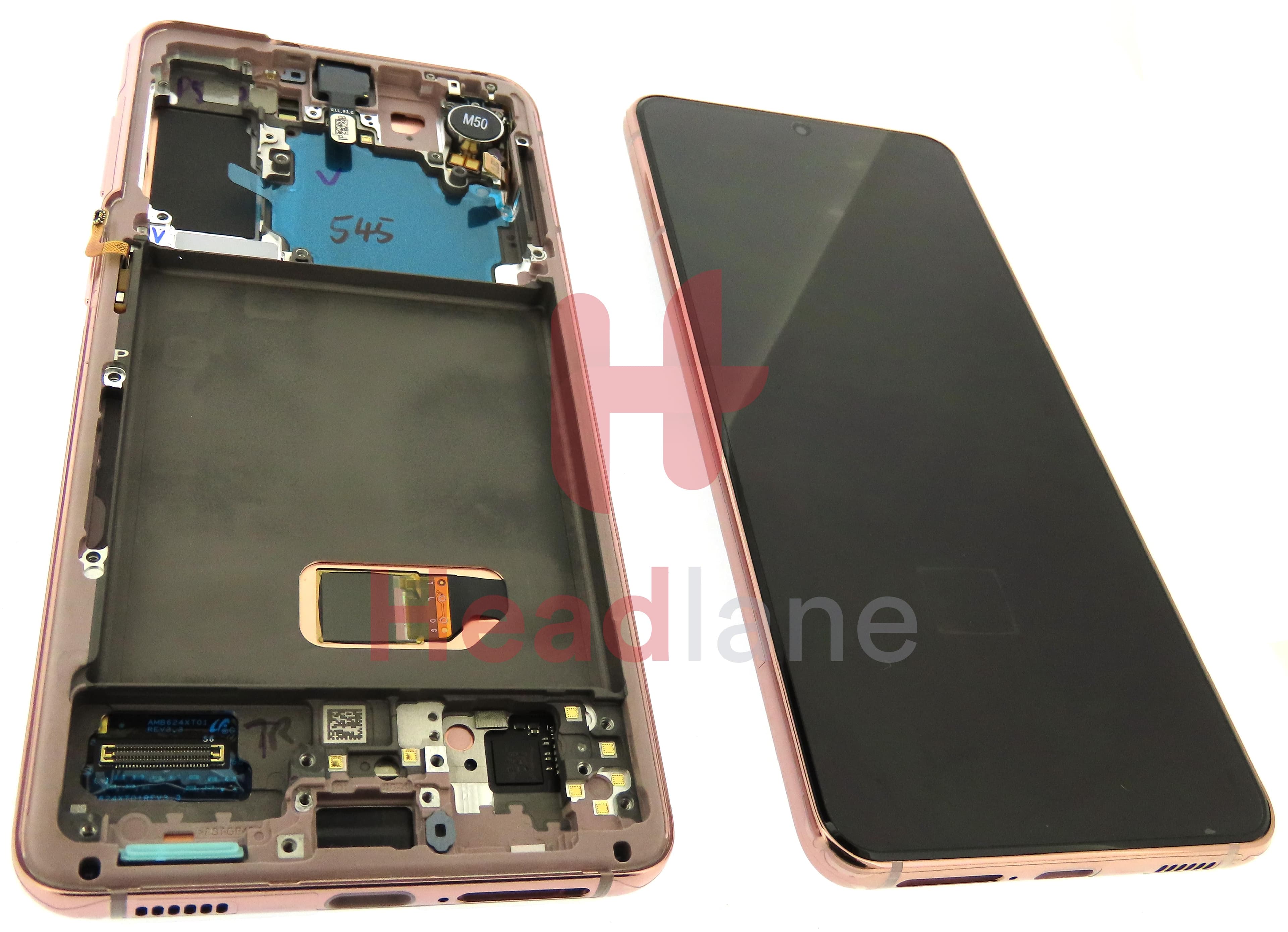 Samsung SM-G991 Galaxy S21 5G LCD Display / Screen + Touch - Phantom Pink
 - view 2