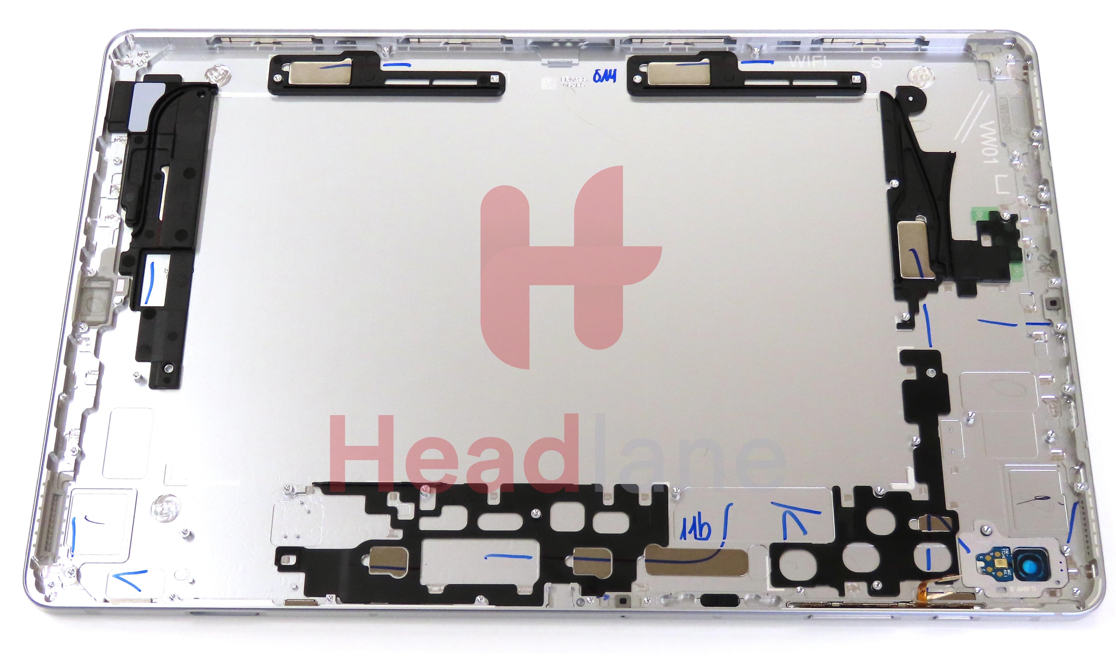 Samsung SM-T733 Galaxy Tab S7 FE (WiFi) Back / Battery Cover - Silver - view 2