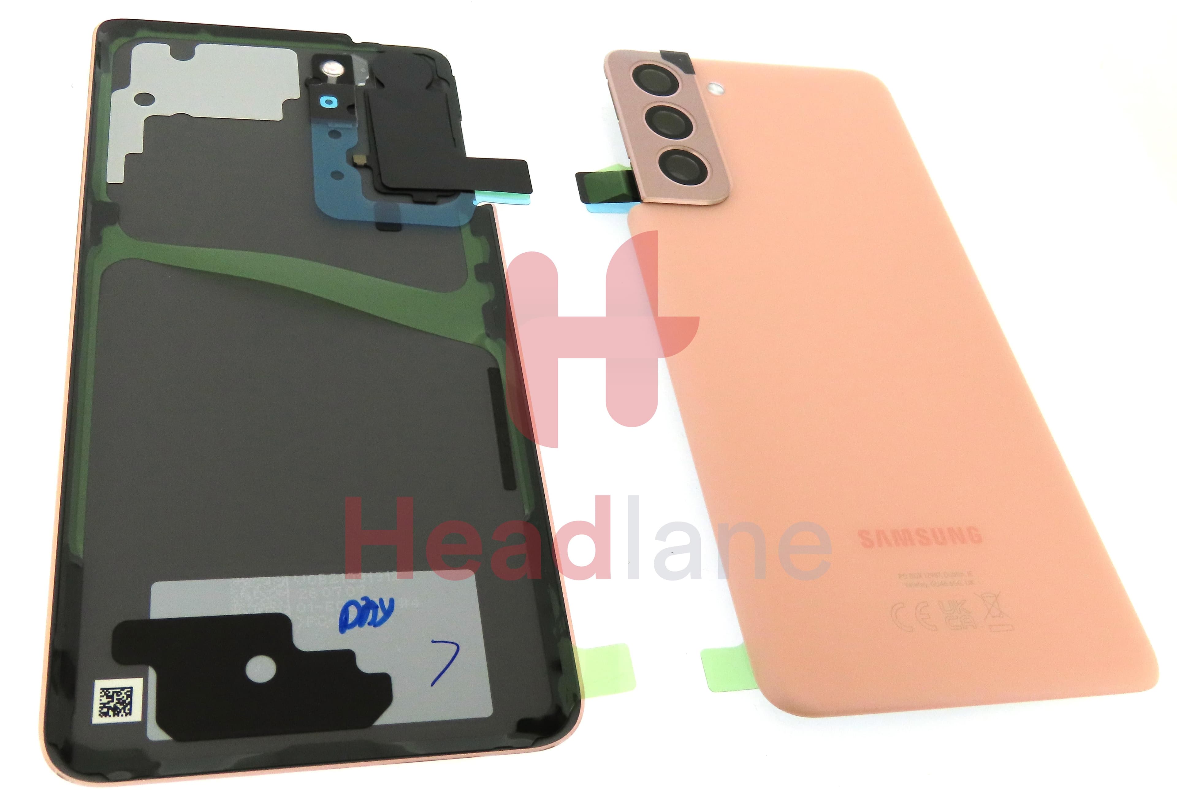 Samsung SM-G991 Galaxy S21 5G Back / Battery Cover - Phantom Pink (UKCA) - view 2