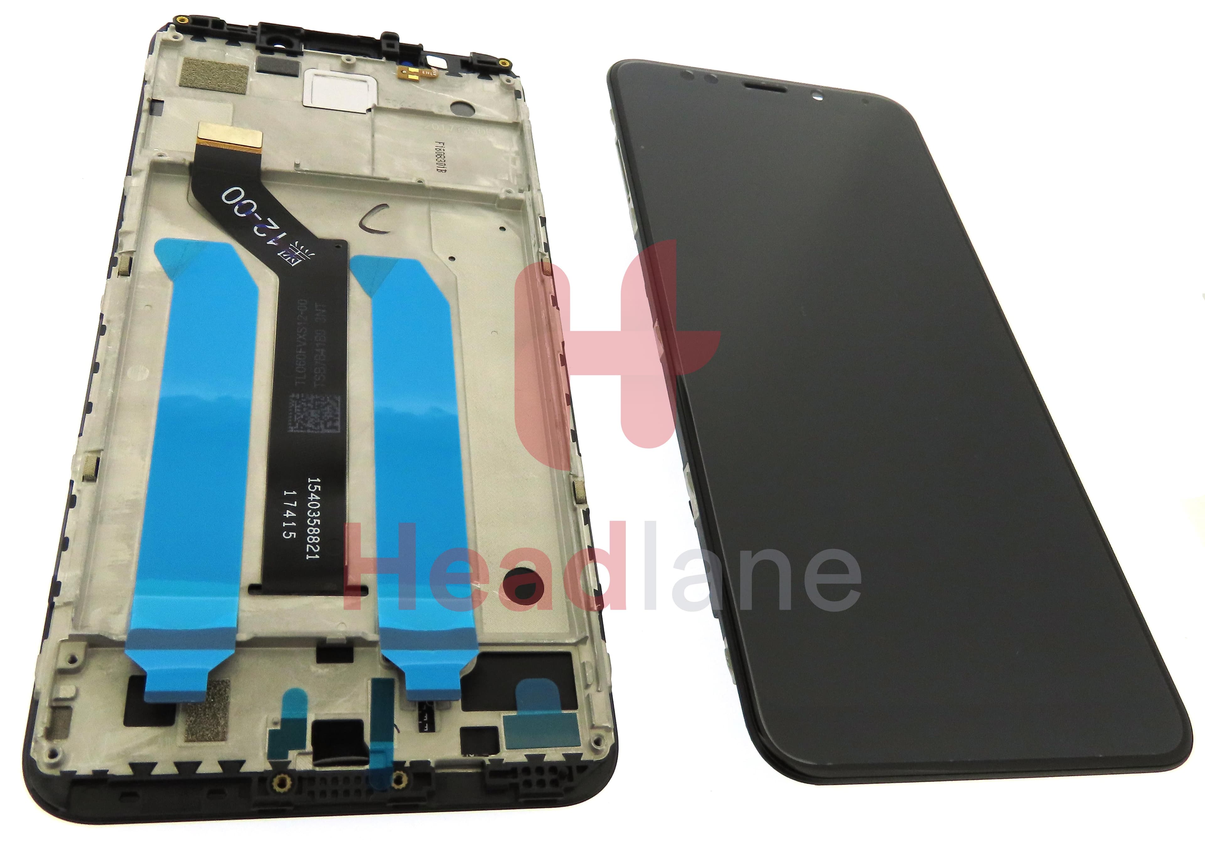 Xiaomi Redmi 5 Plus LCD Display / Screen + Touch - Black - view 2