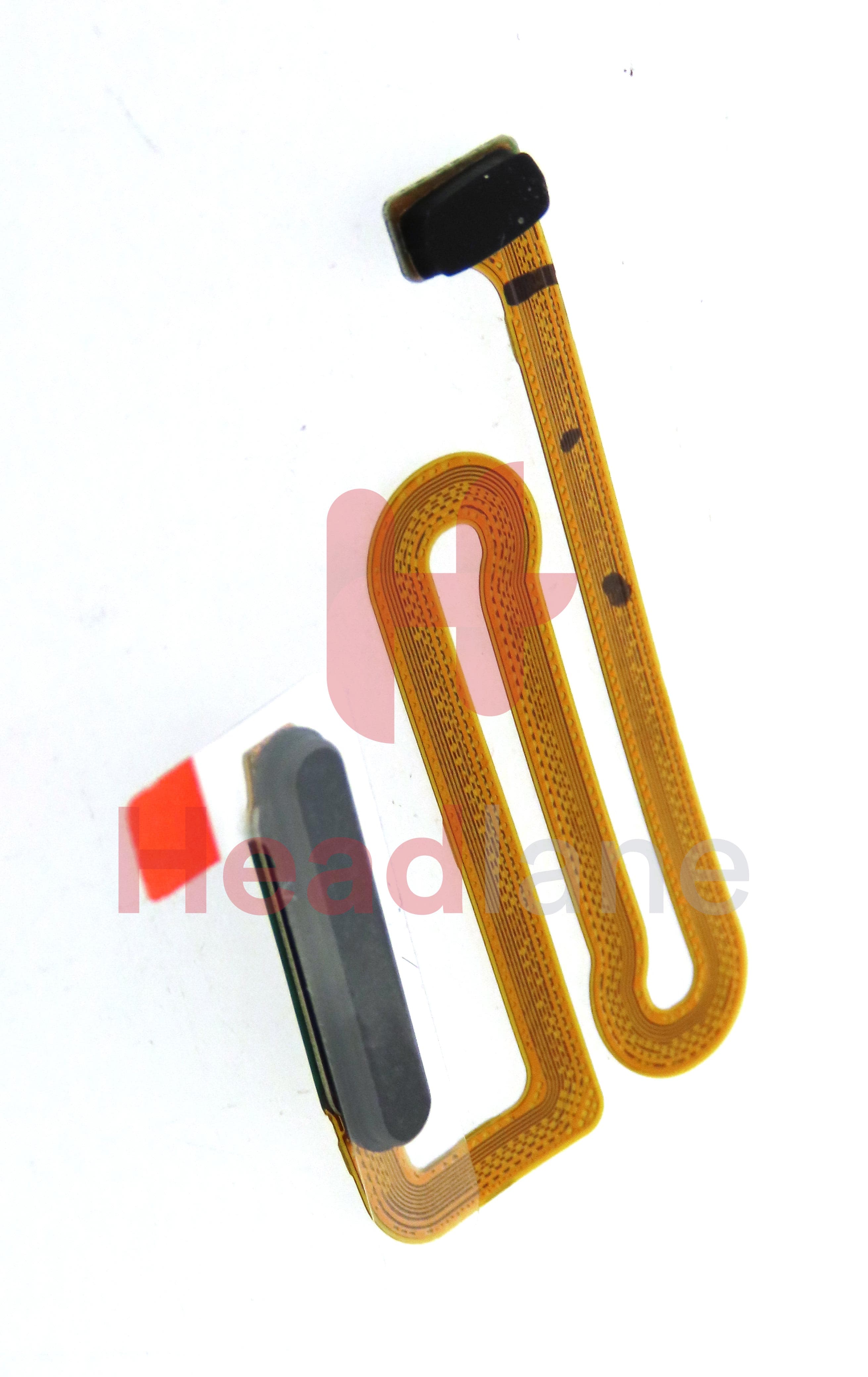 Samsung SM-A125 Galaxy A12 Fingerprint Reader / Sensor + Flex - Black - view 2