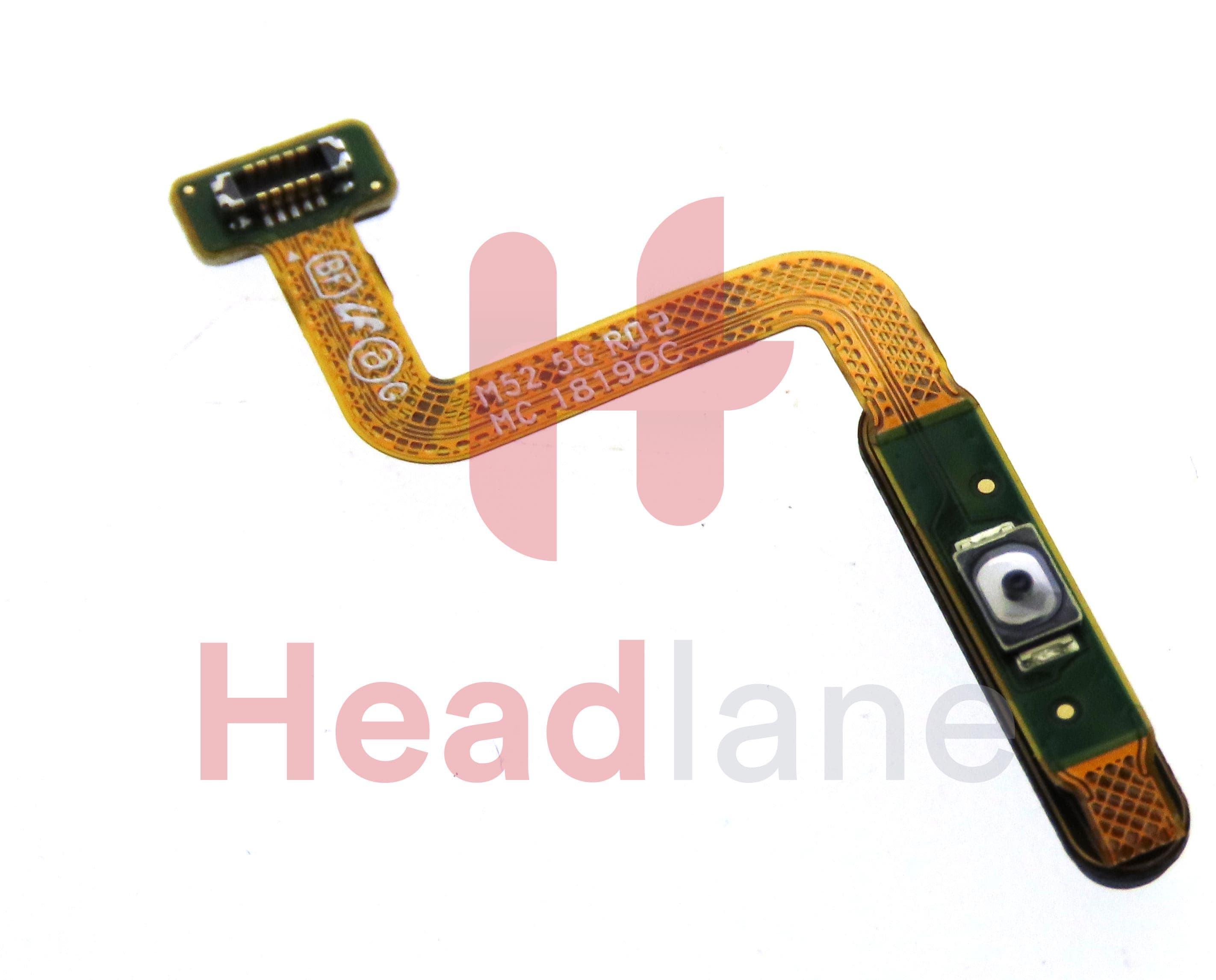 Samsung SM-M526 Galaxy M52 5G Fingerprint Reader / Sensor - Blue - view 2