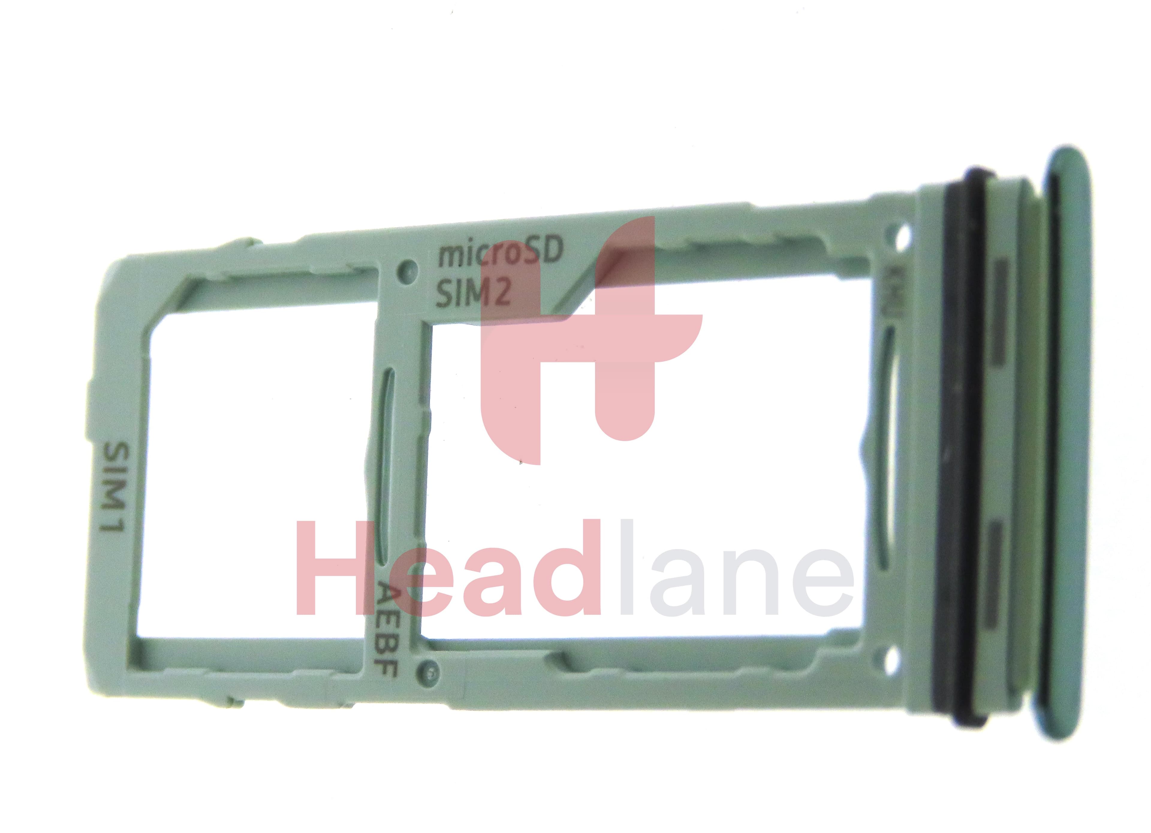 Samsung SM-A525 A526 A725 A528 Galaxy A52 4G A52 5G A72 4G A52s SIM Card Tray - Green (Dual SIM) - view 2