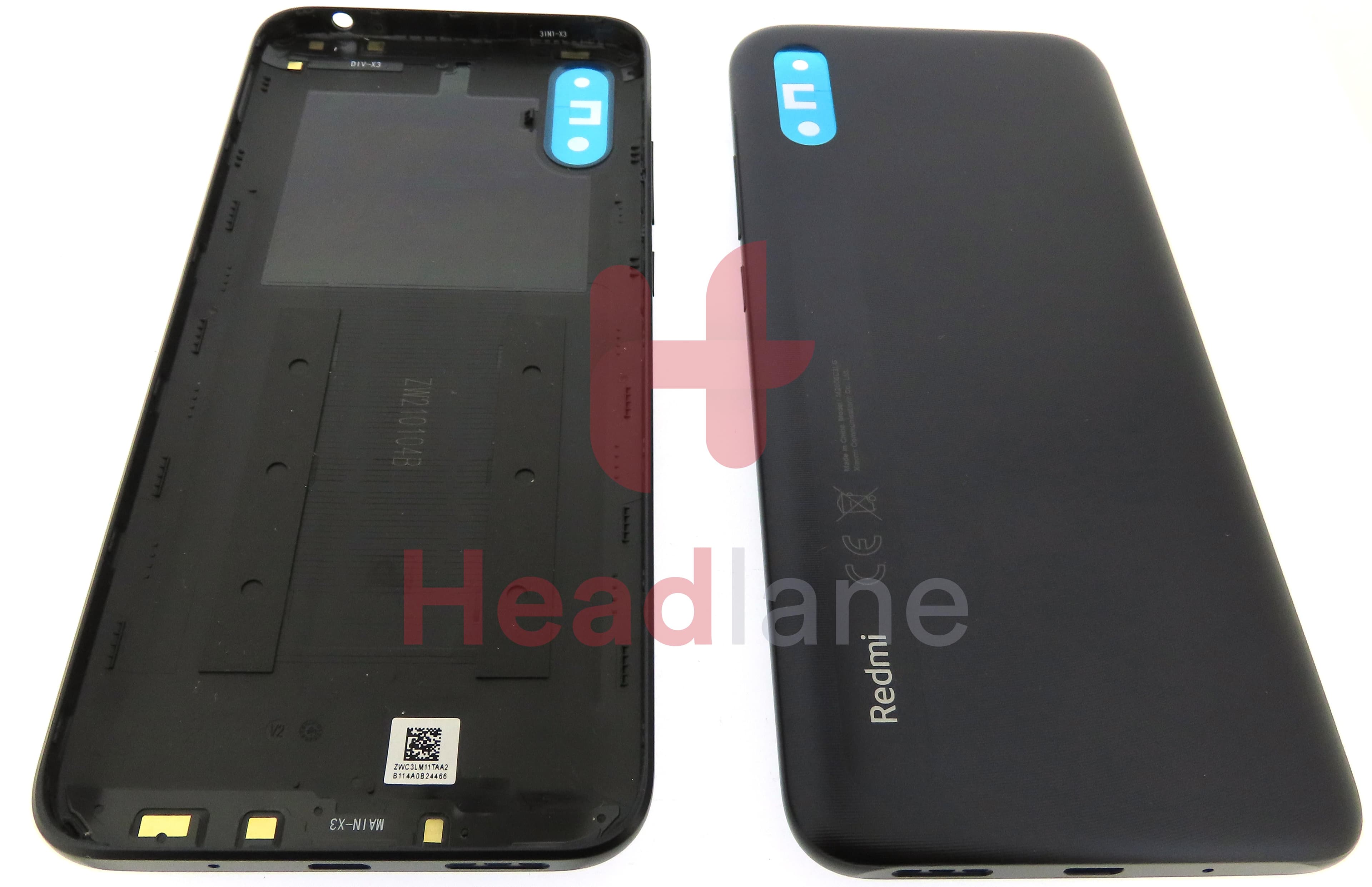 Xiaomi Redmi 9A Back / Battery Cover - Black - view 2