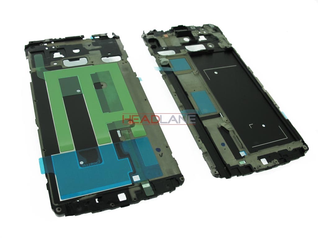 Samsung SM-N910 Galaxy Note 4 LCD Assembly Bracket - Black - view 2