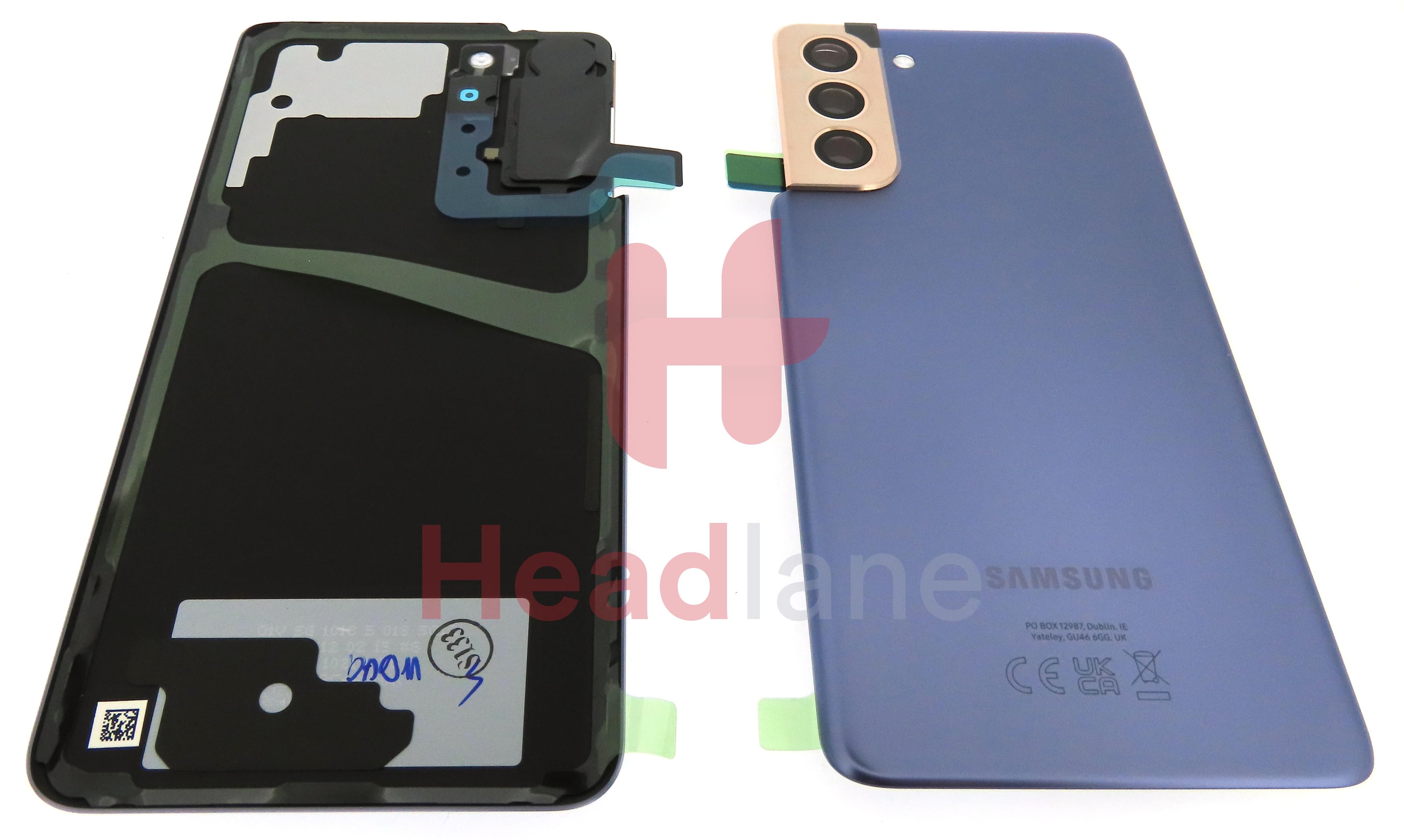 Samsung SM-G991 Galaxy S21 5G Back / Battery Cover - Phantom Violet (UKCA) - view 2