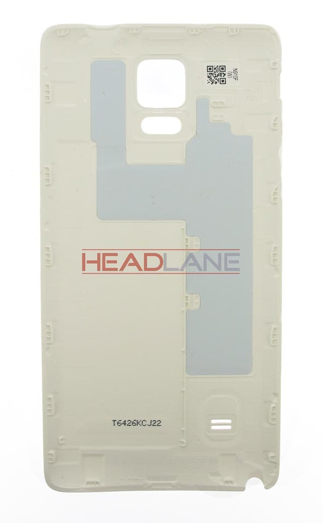 Samsung SM-N910 Galaxy Note 4 Battery Cover - White - view 2
