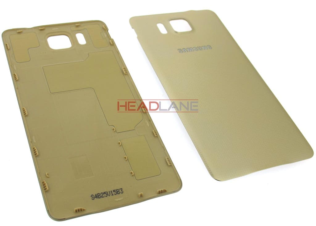 Samsung SM-G850 Galaxy Alpha Battery Cover - Gold 2