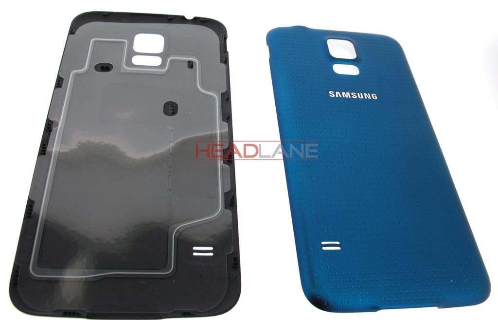 Samsung SM-G900 Galaxy S5 Battery Cover - Blue - view 2